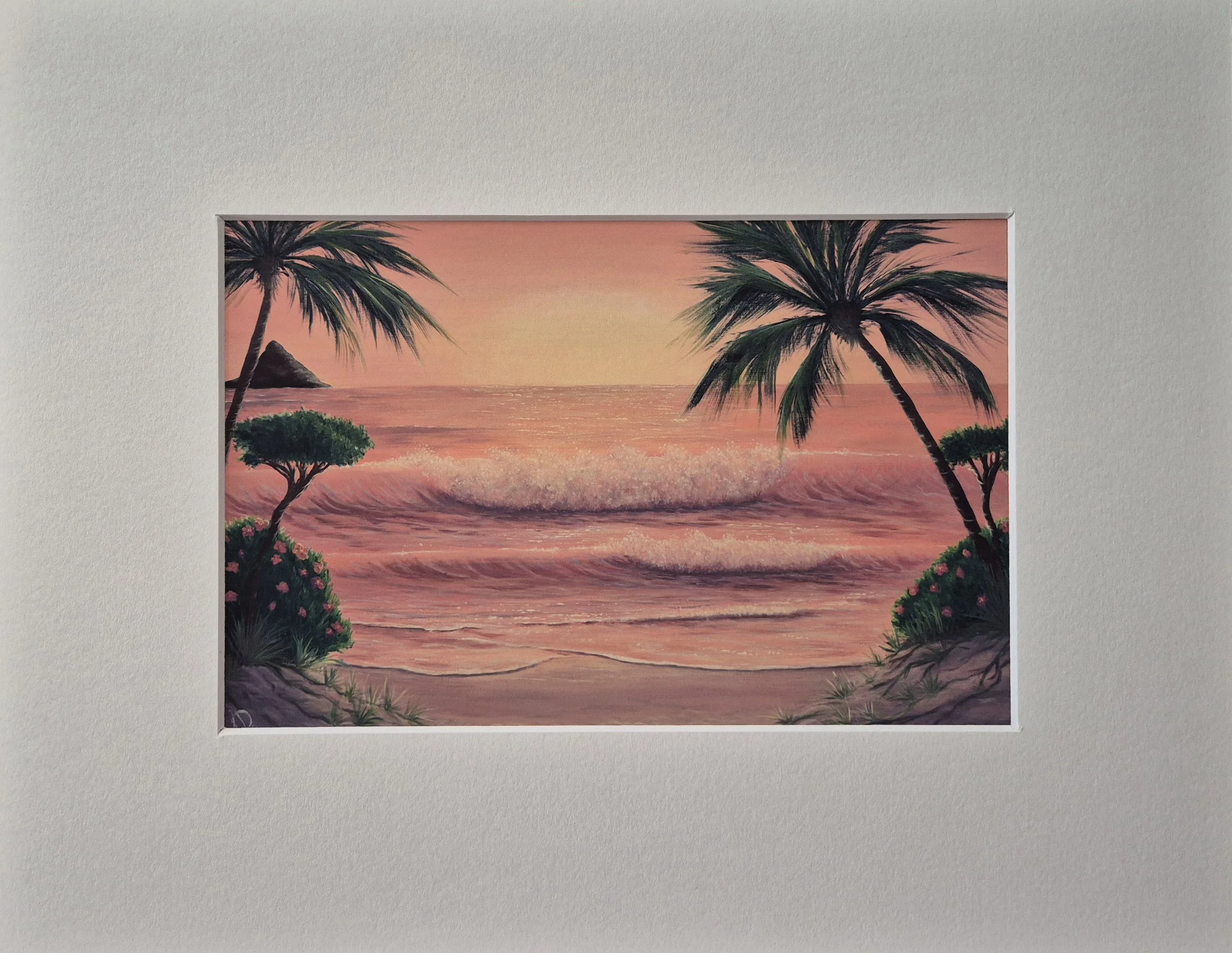 Sunset Hawaiian Style -Print