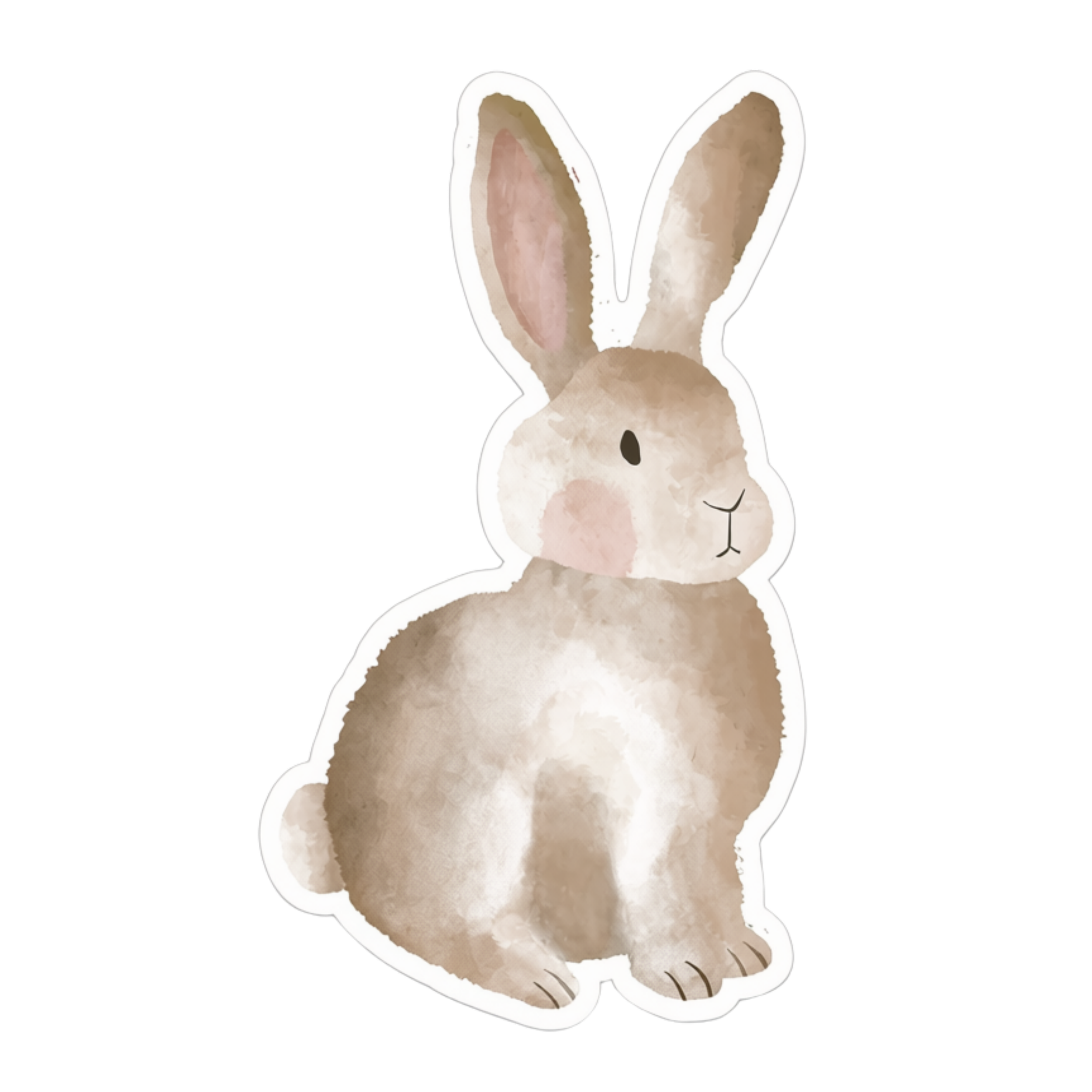 Bunny sticker