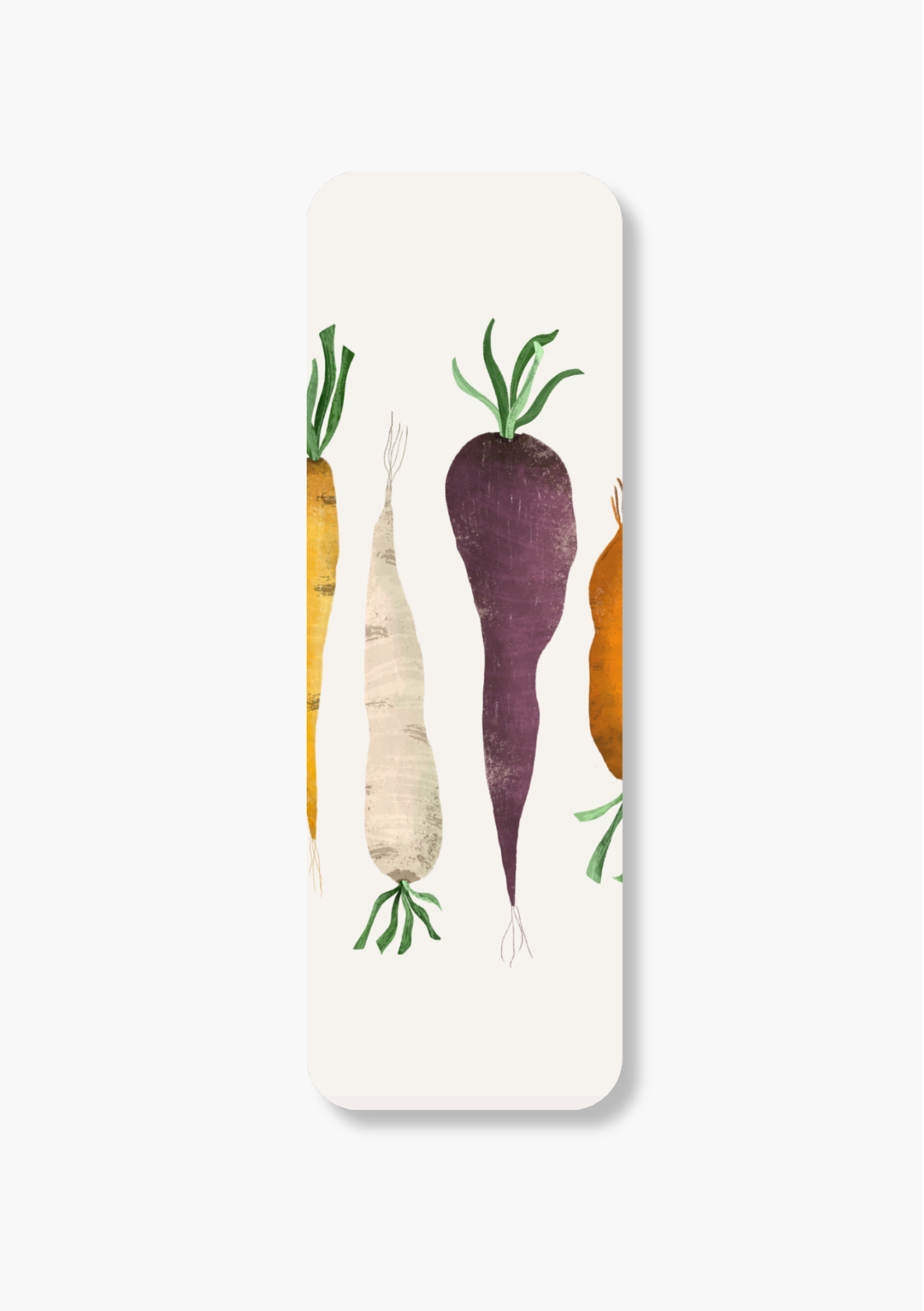 Heirloom Carrot bookmark