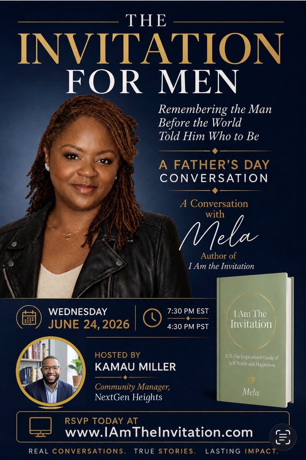 The Invitation for Men: A Father's Day Conversation