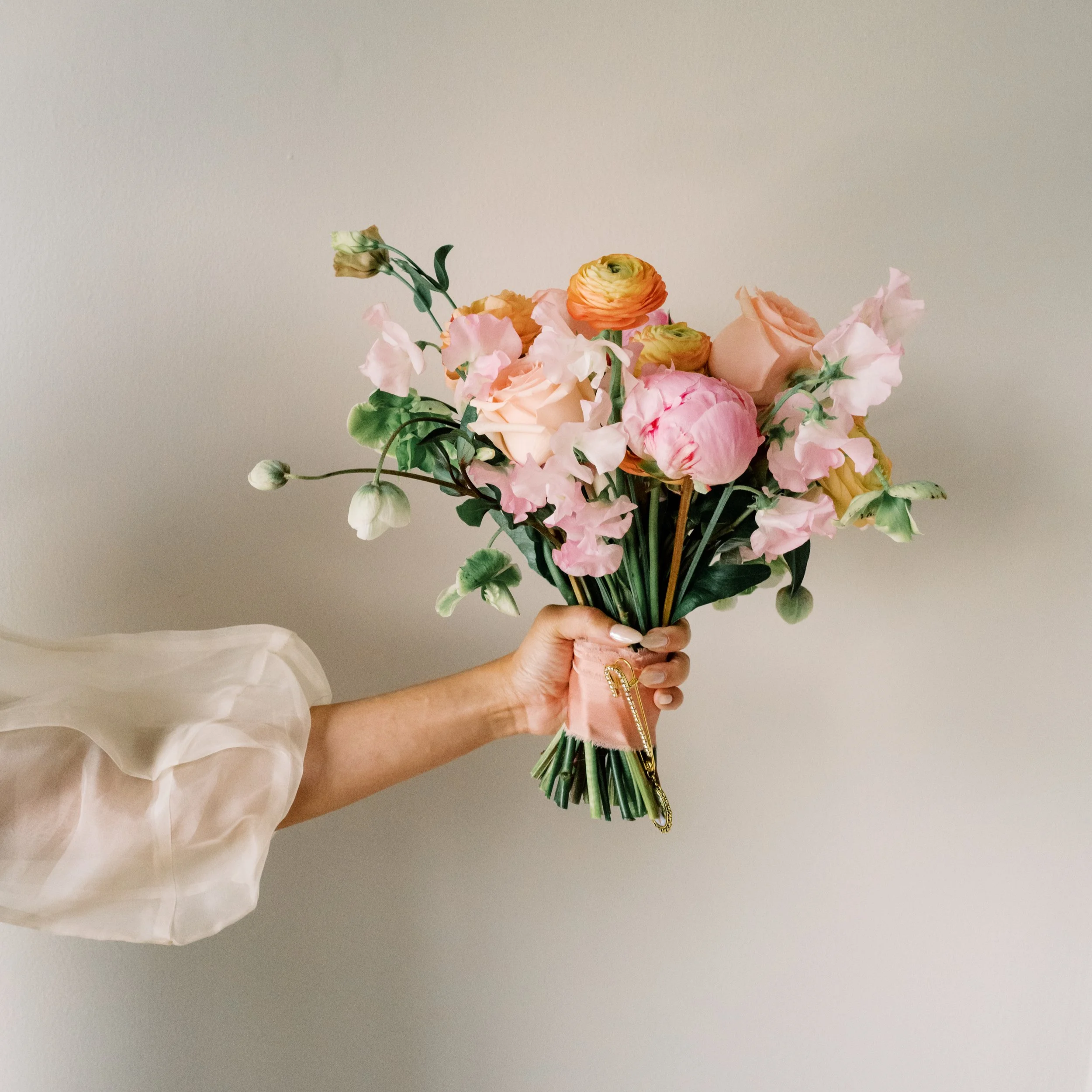 Hand-Tied Bridal Bouquet