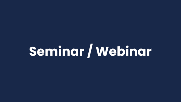 August 2025 Winter Workplace Seminar