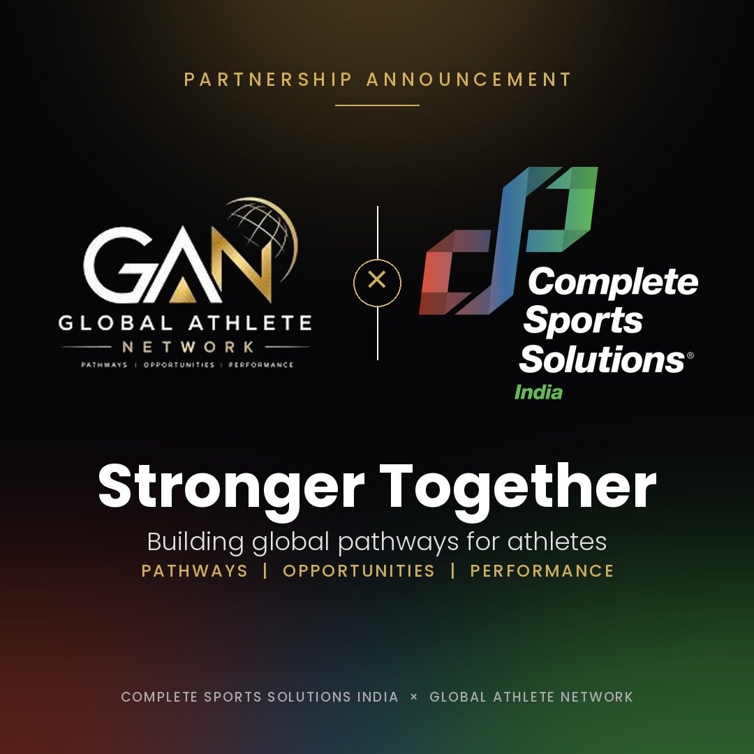 🤝 Big news! We&rsquo;re proud to announce a new partnership between @complete_sports_india and @globalathletenetwork 

Both of us share one belief: talented athletes deserve real pathways, real opportunities and the environment to perform. 

By join