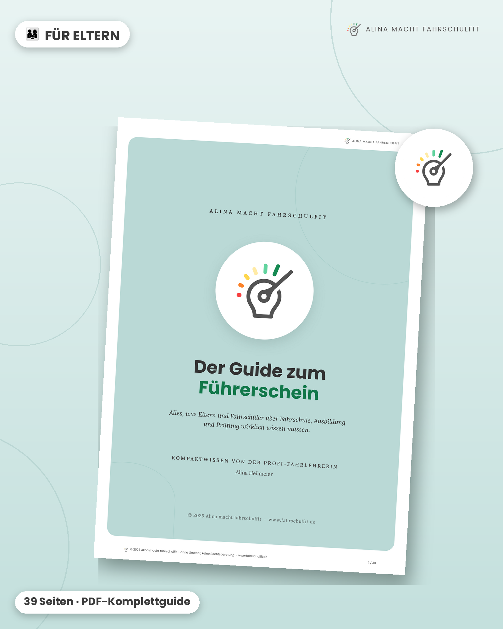 Fahrschulwissen A-Z - Eltern Edition