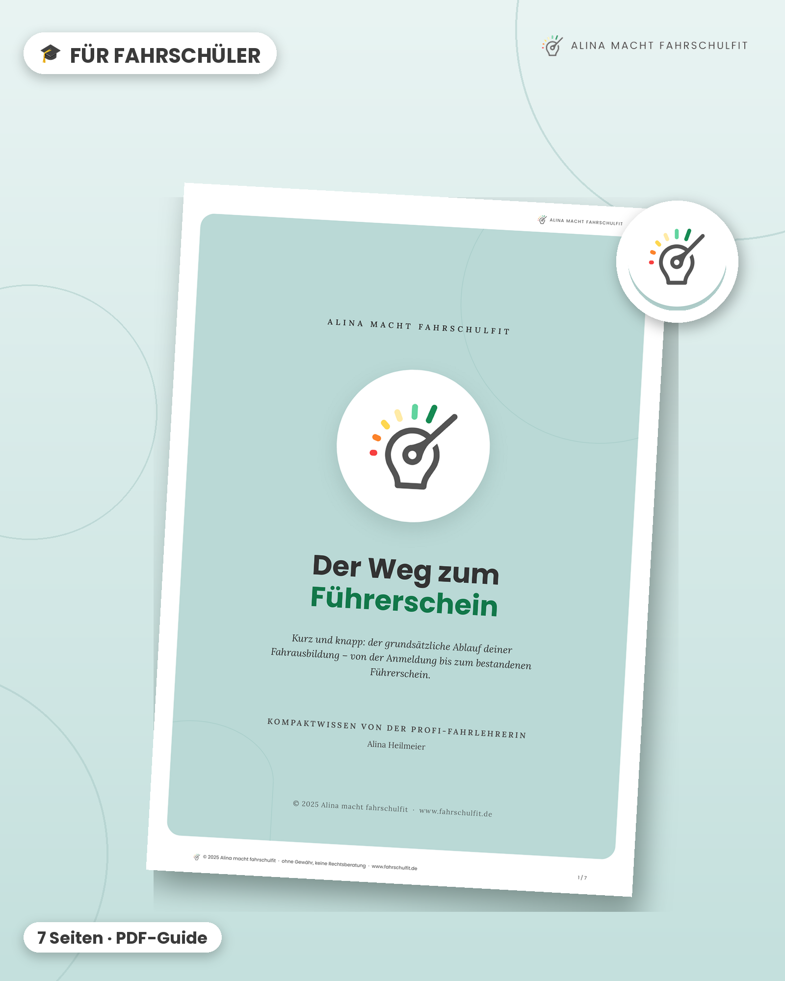 Der Weg zum Führerschein - kurz und knapp! Fahrschüler-Edition