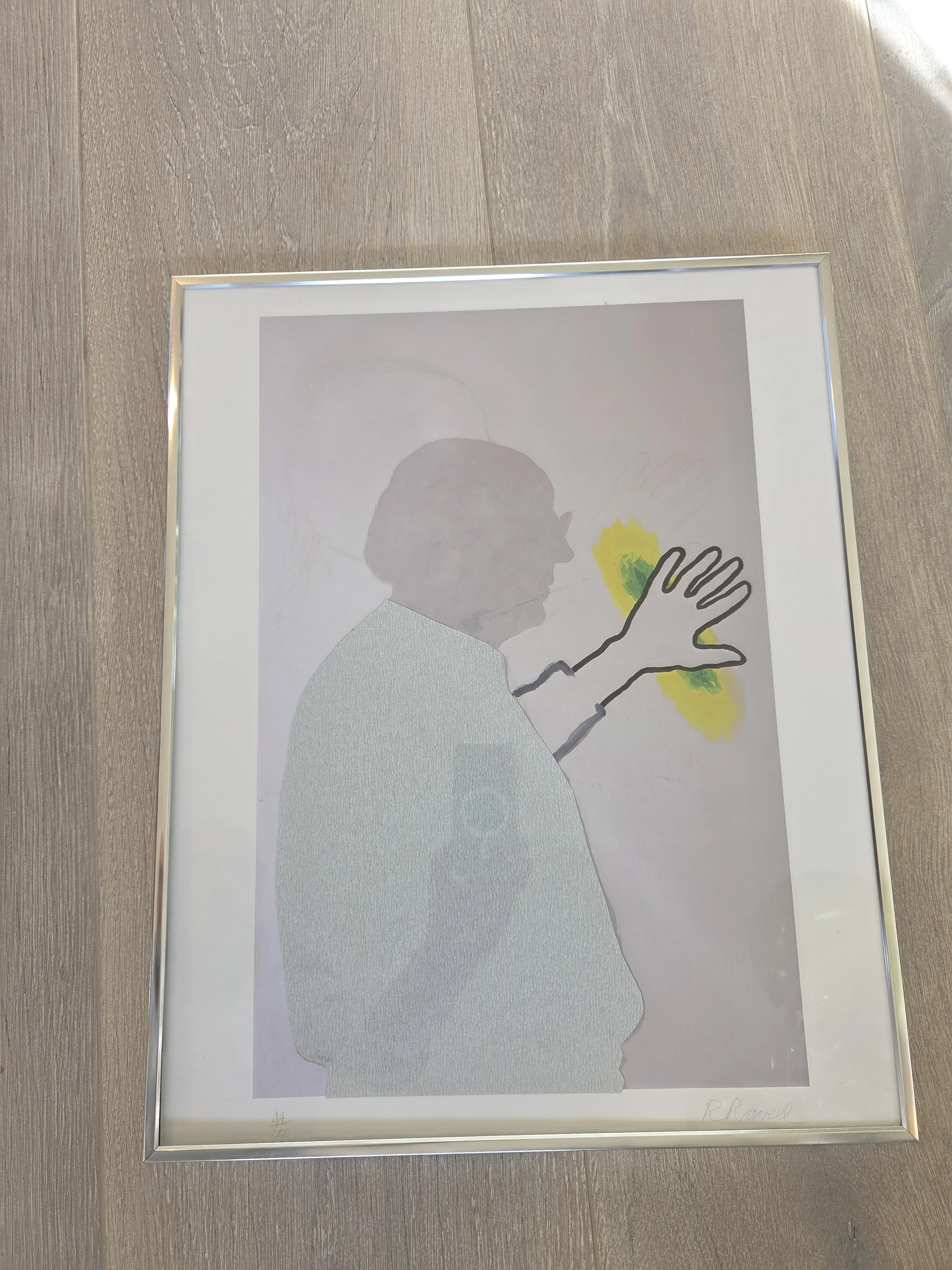 Roger Raveel - zelfportret