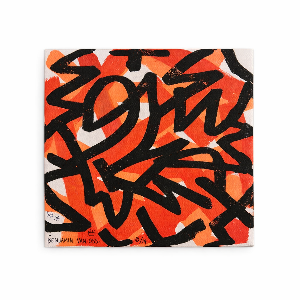 Benjamin Van Oost - Orange behind the black