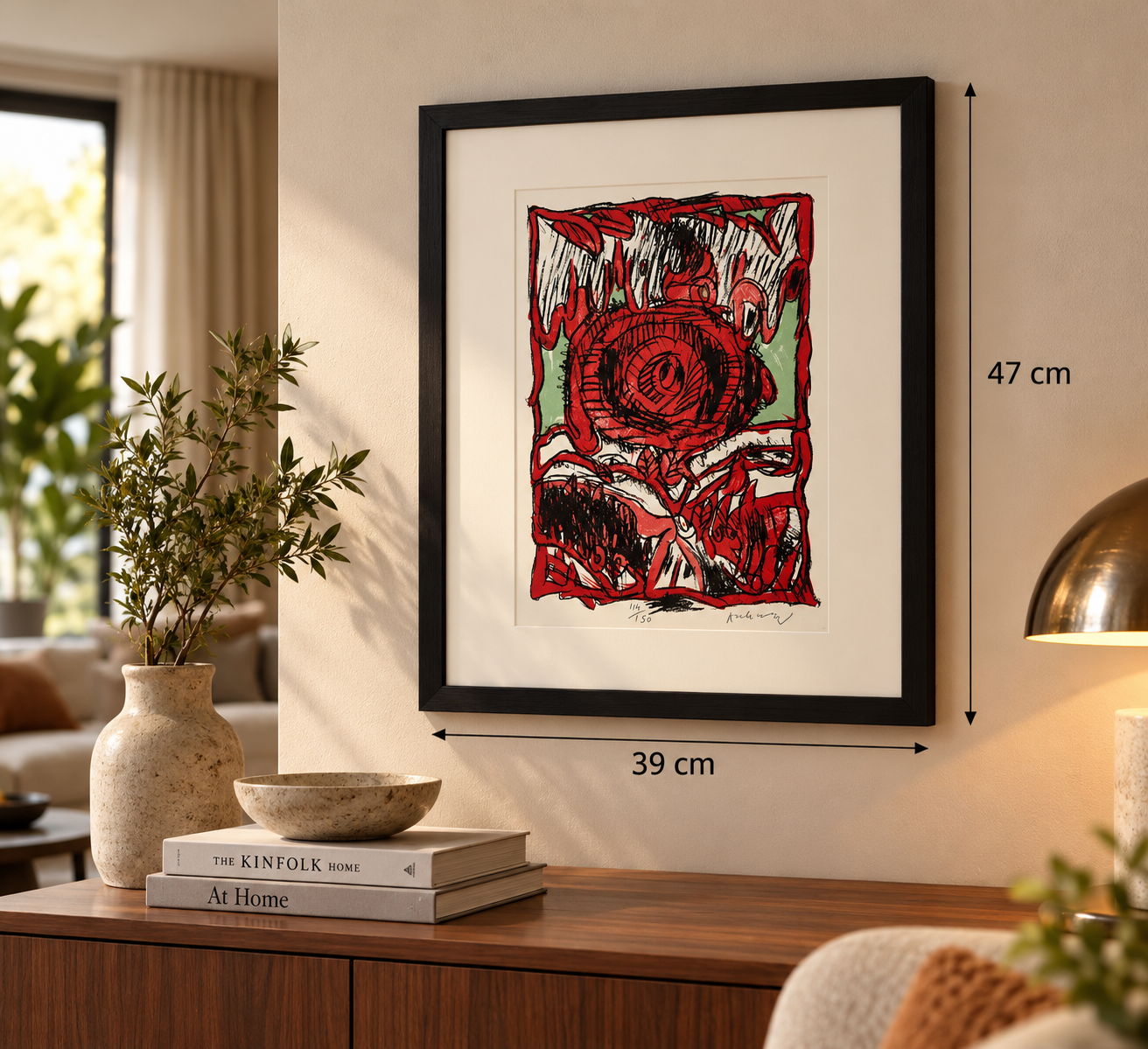 Abstract kunstwerk in warm interieur.png