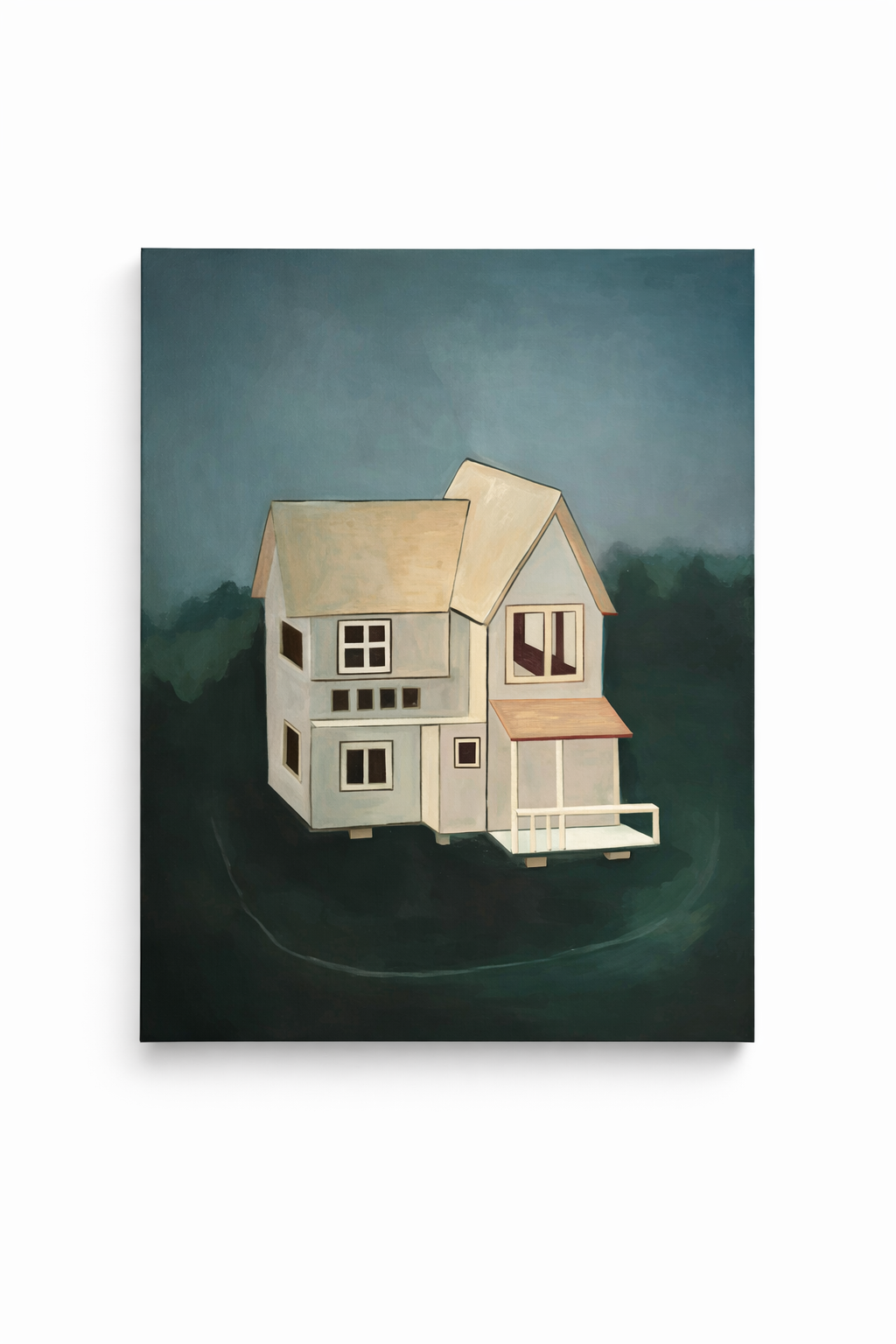 Wivina Onckier - Houten huis