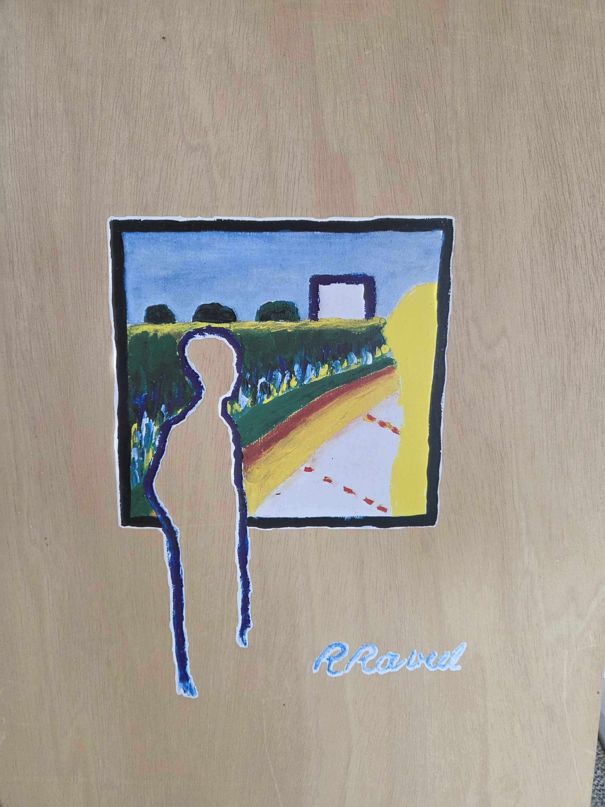 Roger Raveel - complete wijnkist