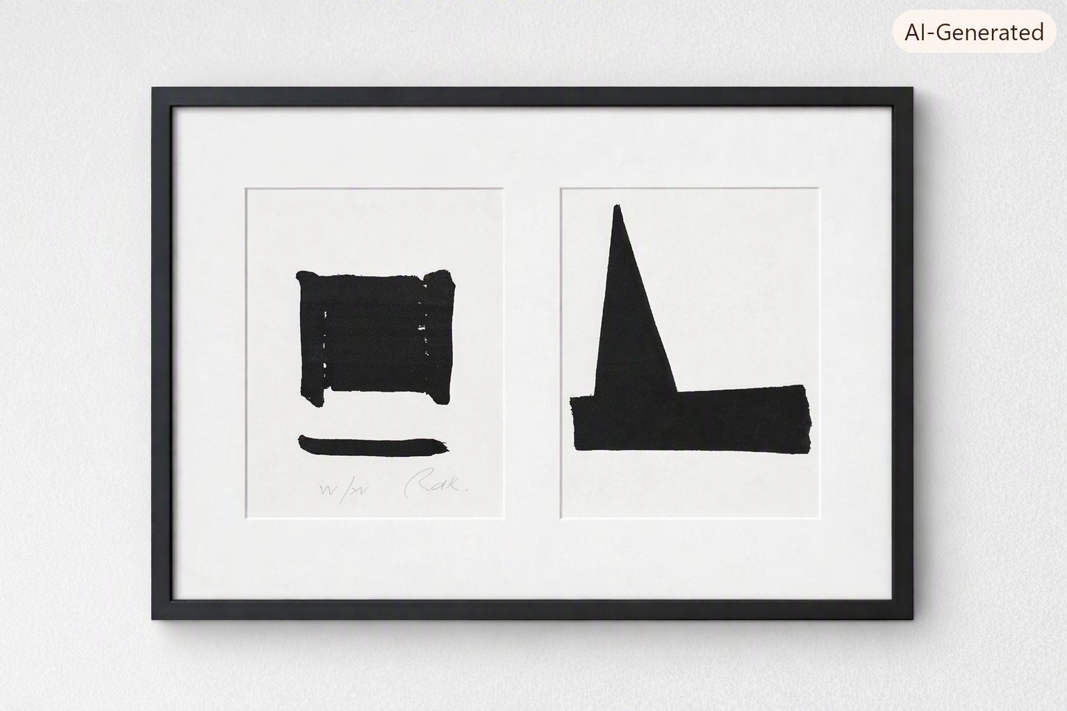 Raoul De Keyser - Twee tekeningen