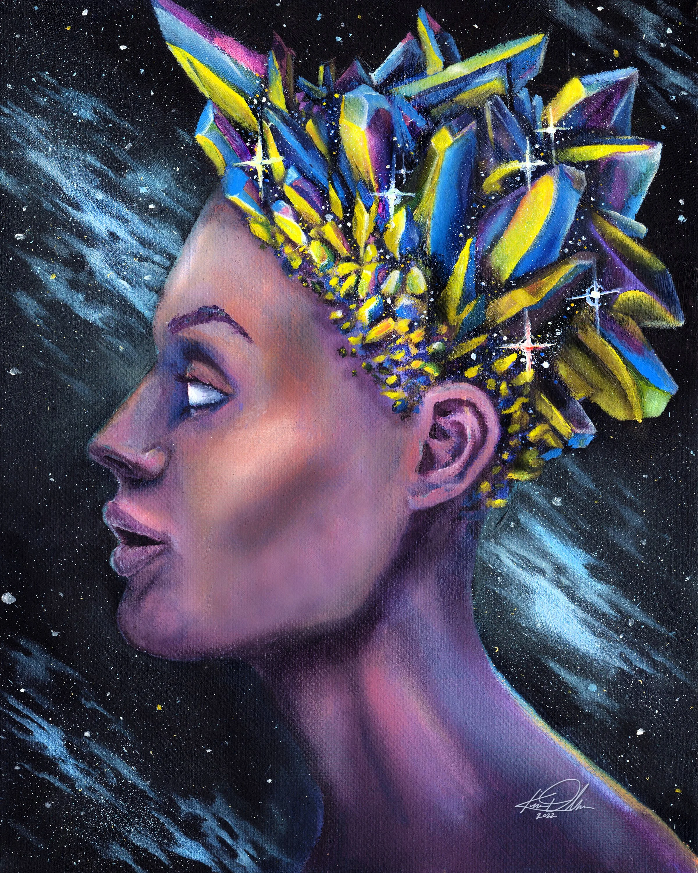 A Crystal Crown - Giclée Museum Quality Archival Print