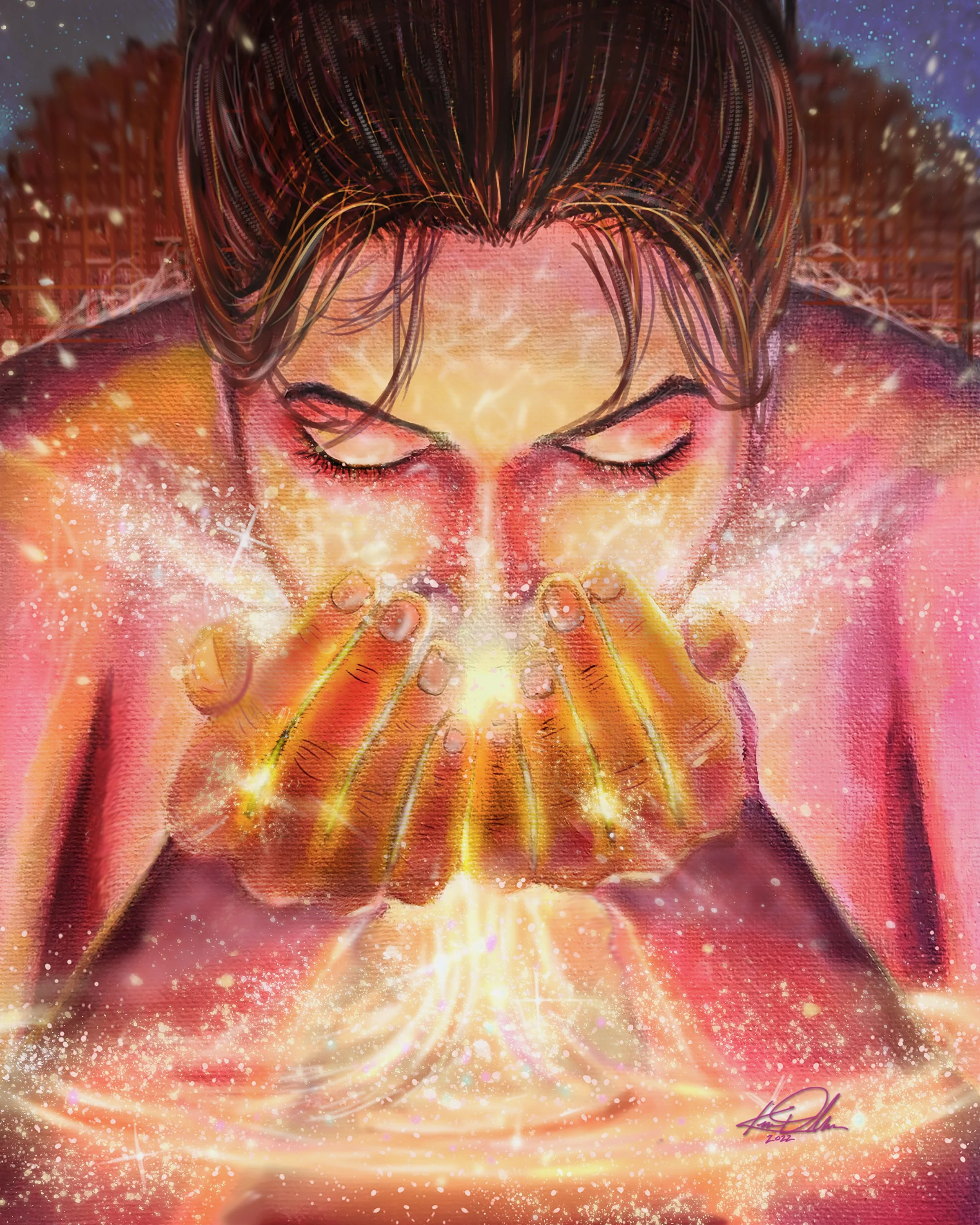 A Sip of Star Dust - Giclée Museum Quality Archival Print
