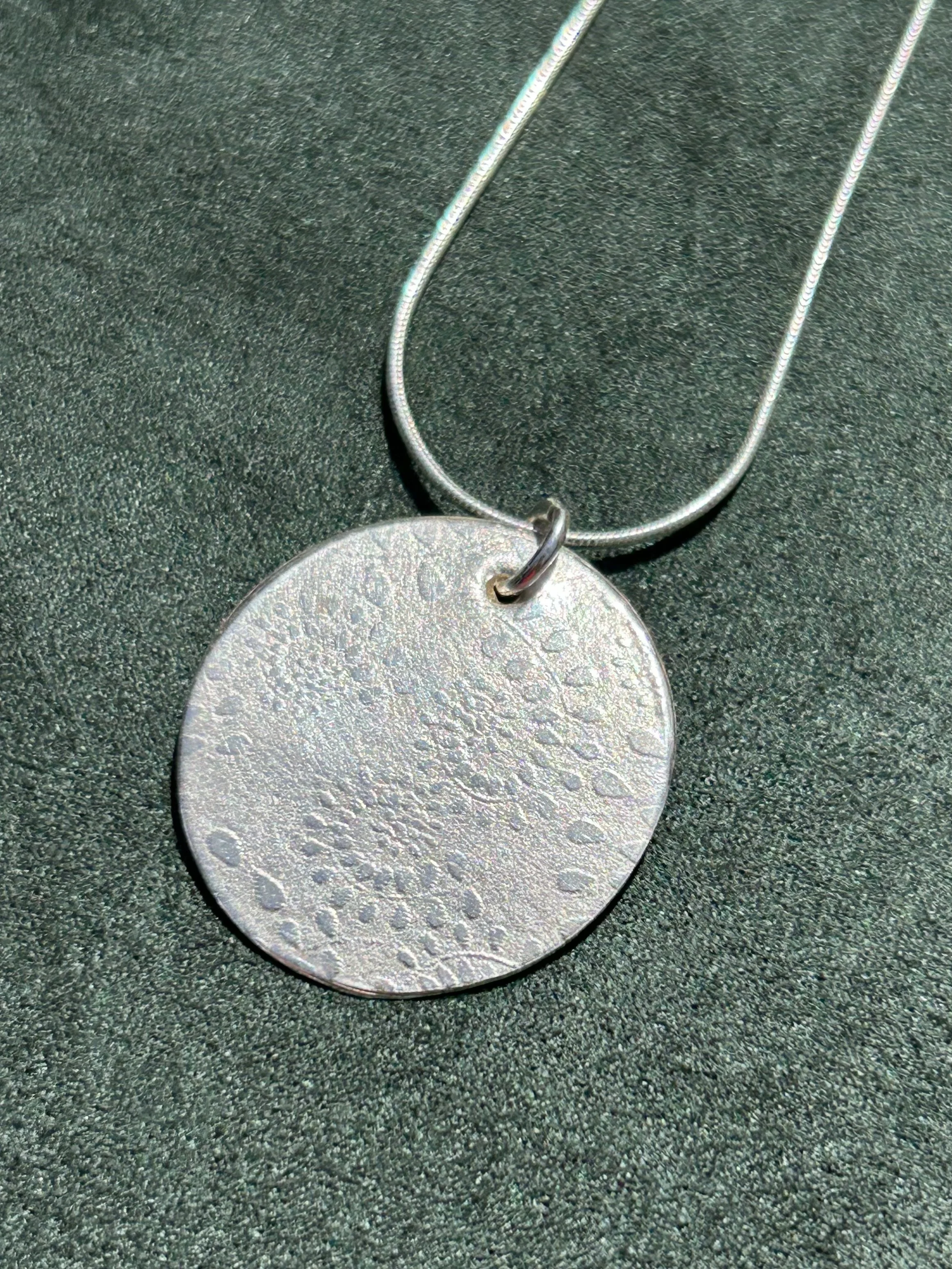 Fern Embossed Necklace