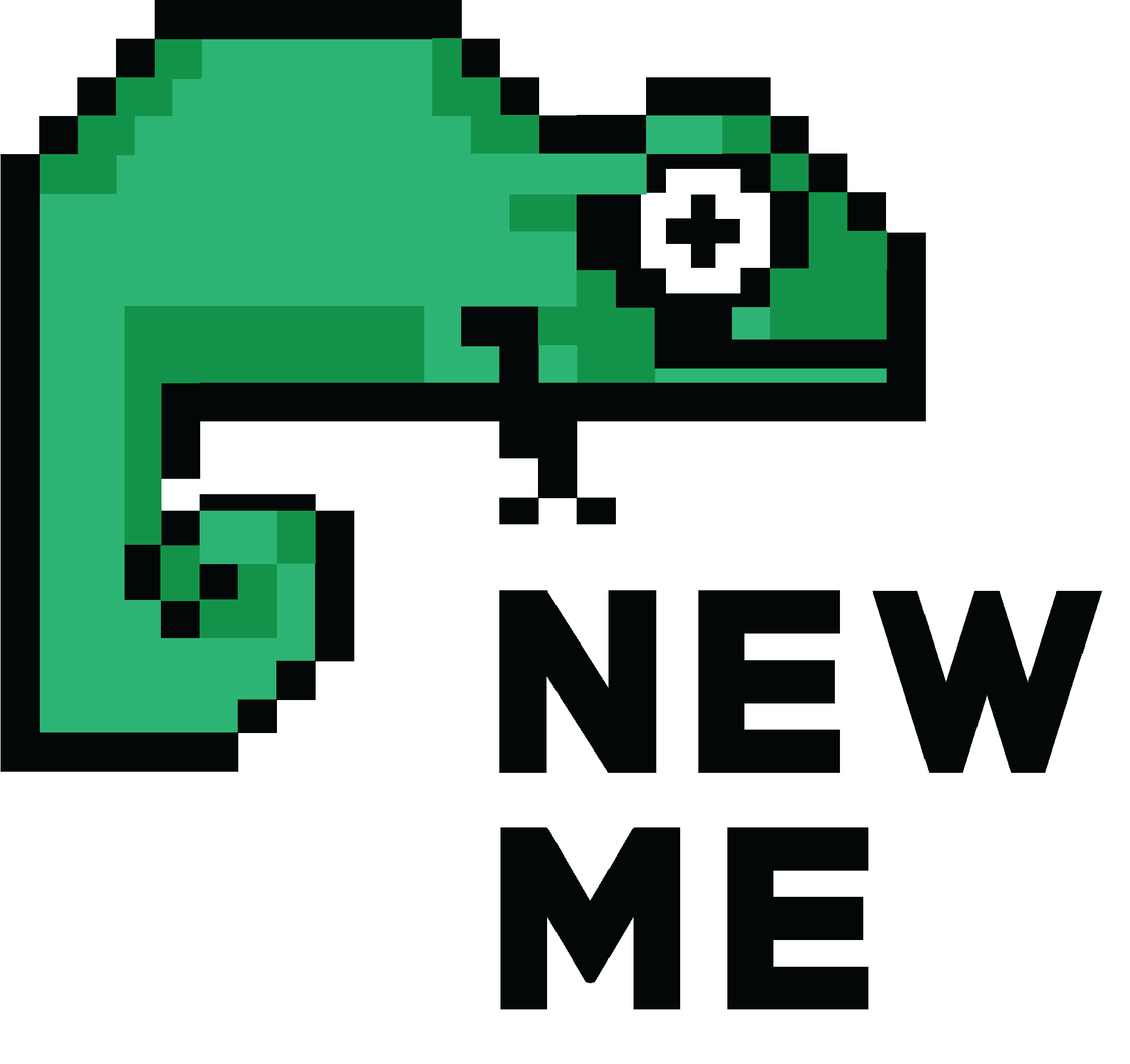 Pixelated image of a green dinosaur, possibly a T-Rex, with a white cross on its eye and the text 'Coming Soon' in black letters.
