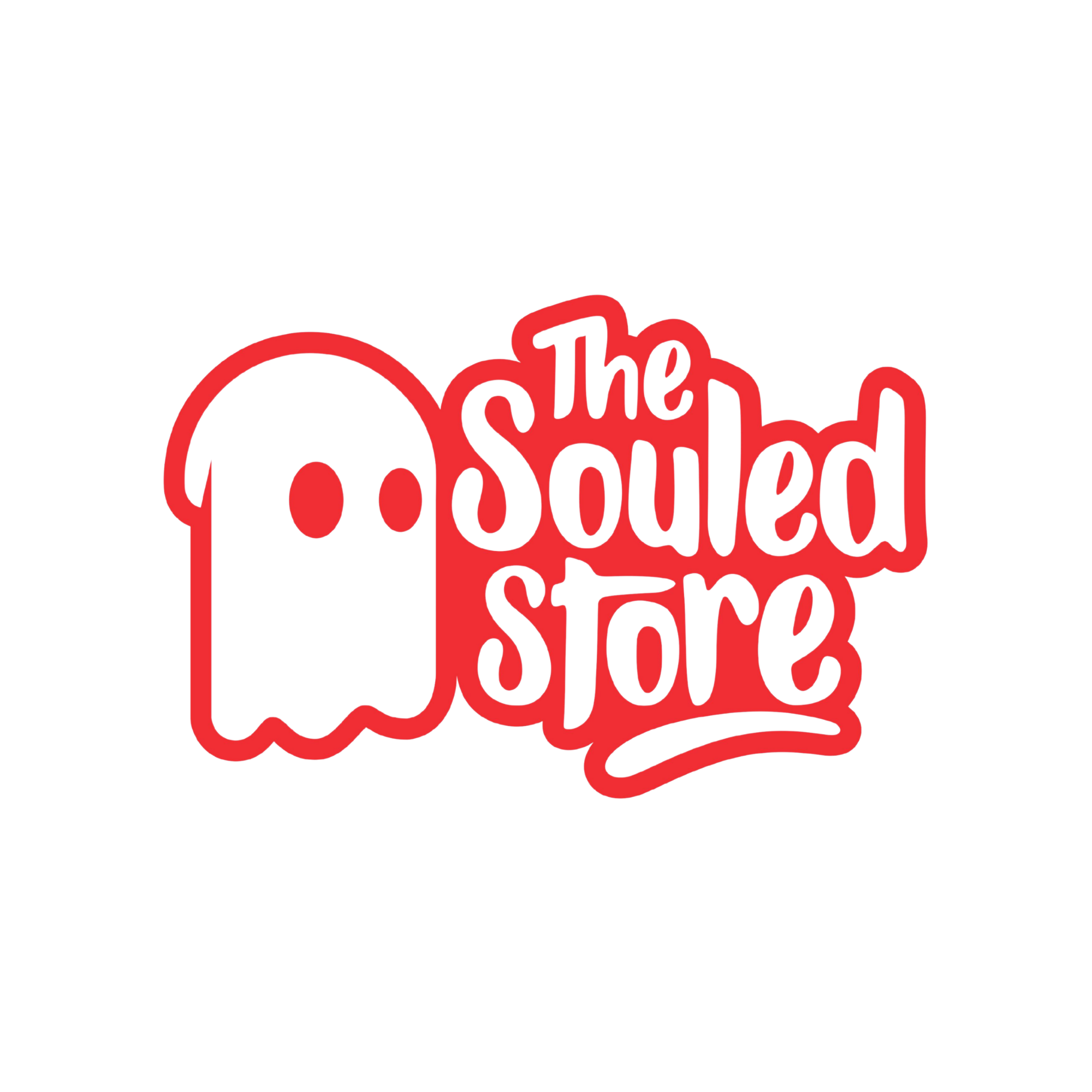Colorful illustration with a large white speech bubble outlined in red, containing the text 'The' and 'Source' in playful red and white letters.
