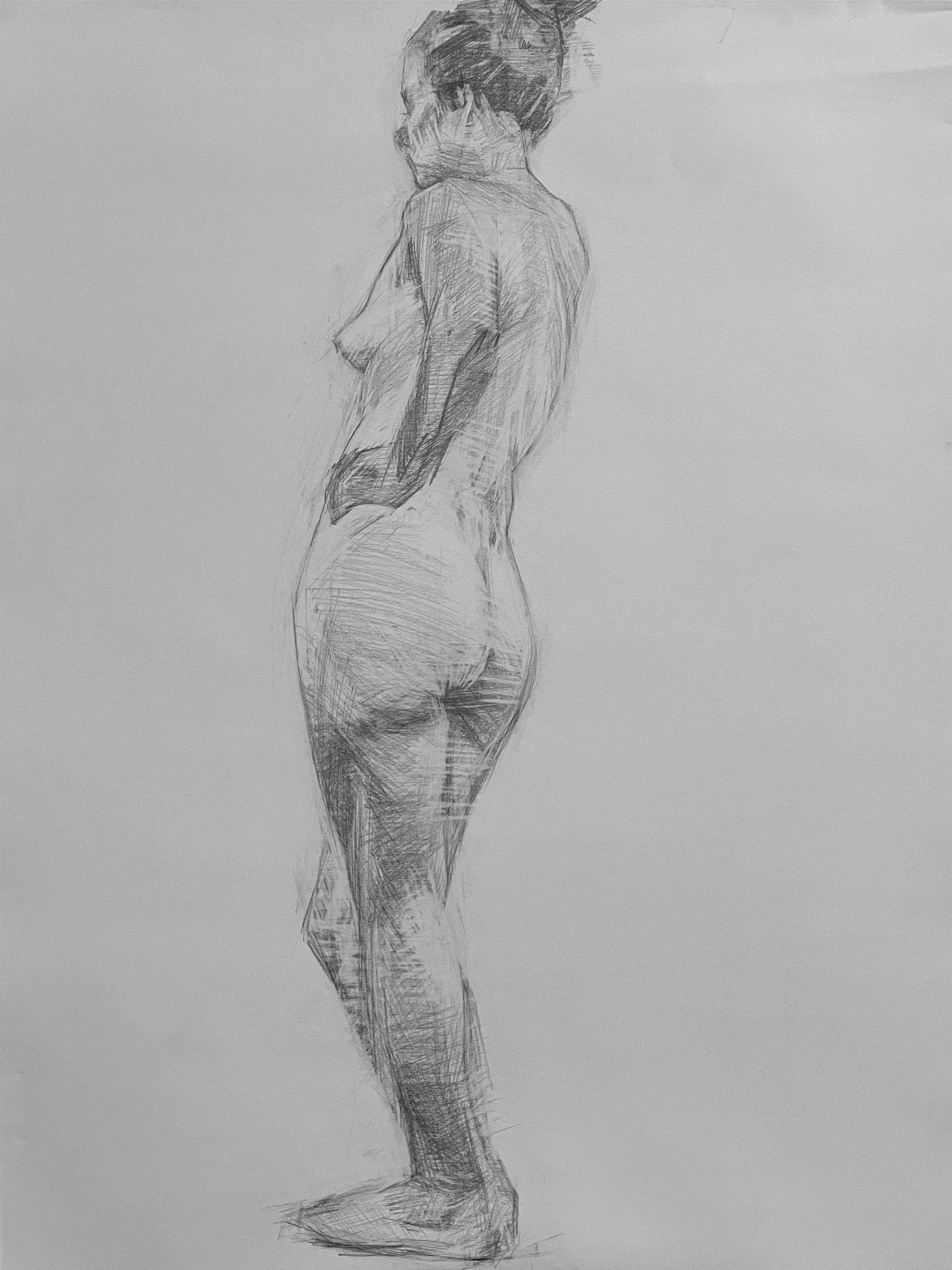 Wiggle 2 in Graphite 18 x 24 laura henley.jpeg