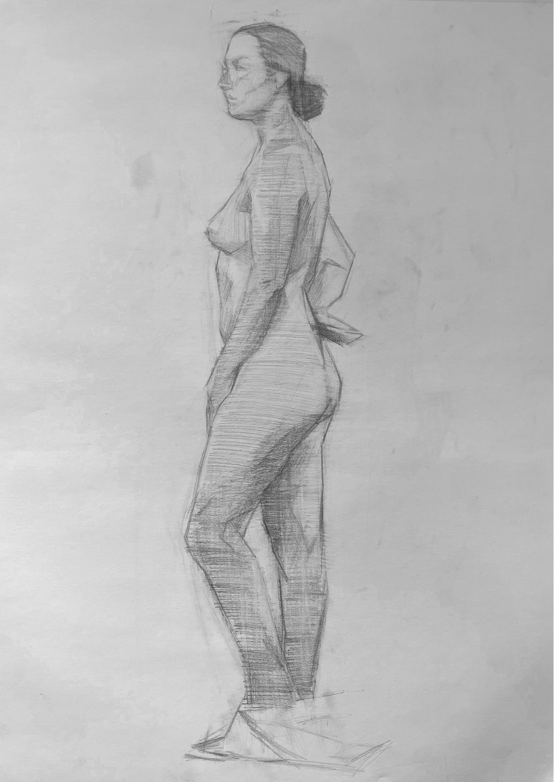 Girl in Graphite 18 x 24 laura henley.png