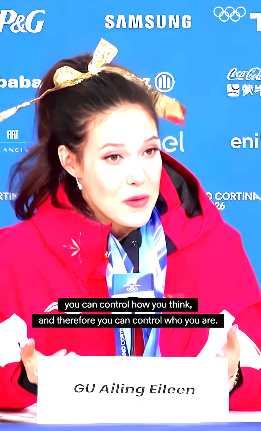 Eileen Gu and the power of manifestation.