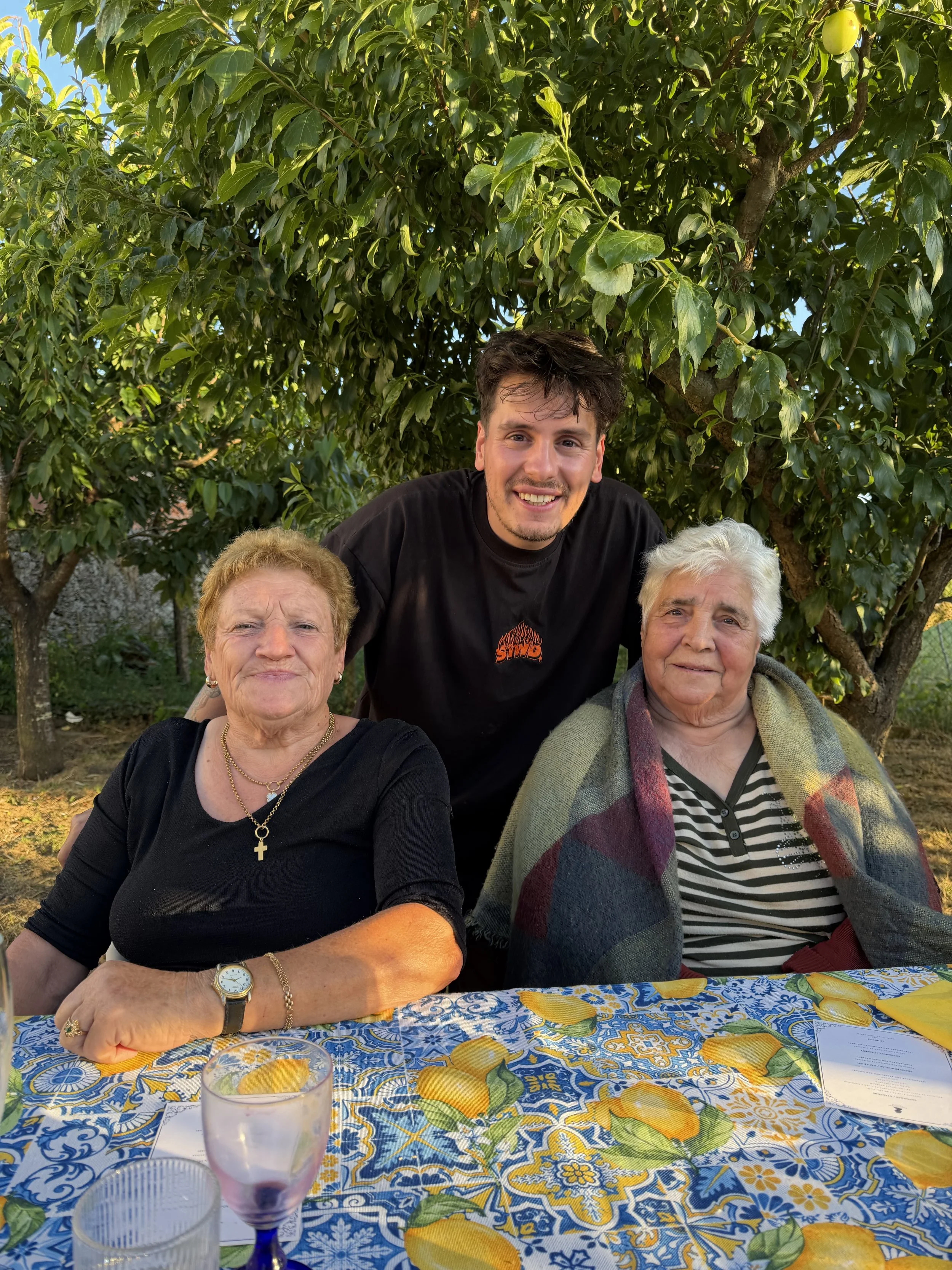 Grandma Alice and Grandma Cidália, whose family traditions inspired the Mediterranean Grandma Supper Club