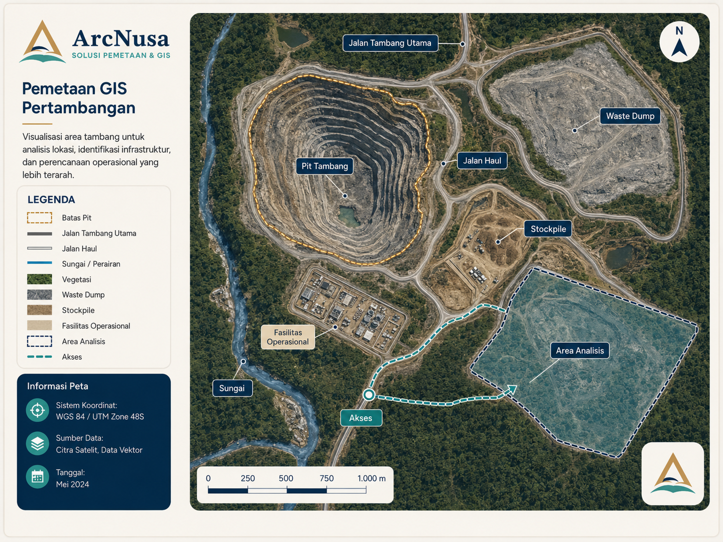 Jasa-Pemetaan-Gis-Arcnusa-mapping-company-contoh-citra-satelit-pertambangan.webp