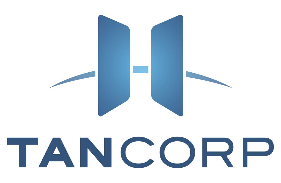 Logo PT Tancorp Tbk, klien ArcNusa Mapping Solutions untuk layanan pemetaan lahan.