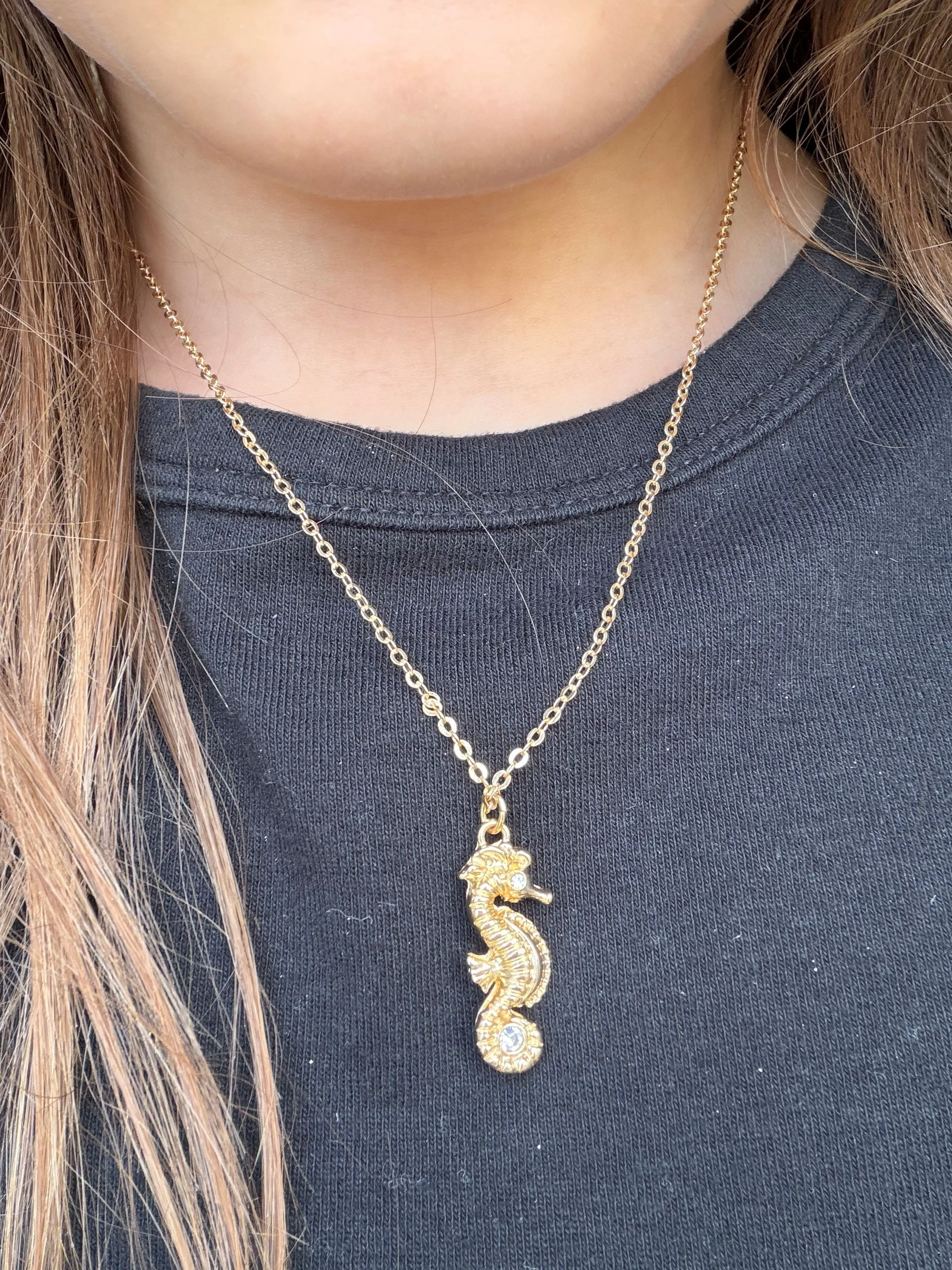 Seahorse Pendant Necklace