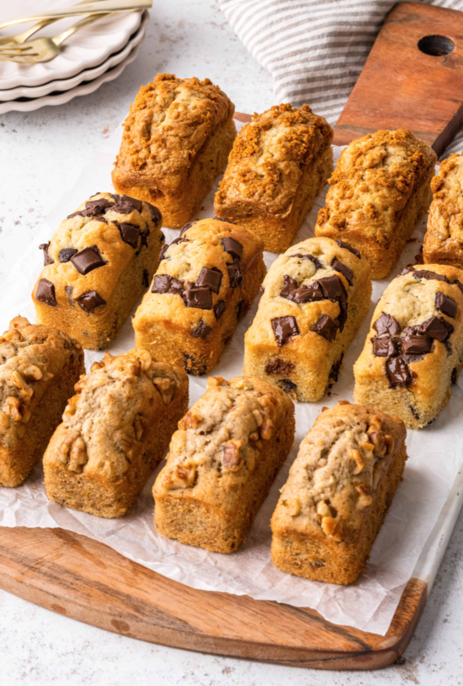 Mini Banana Bread Loaf