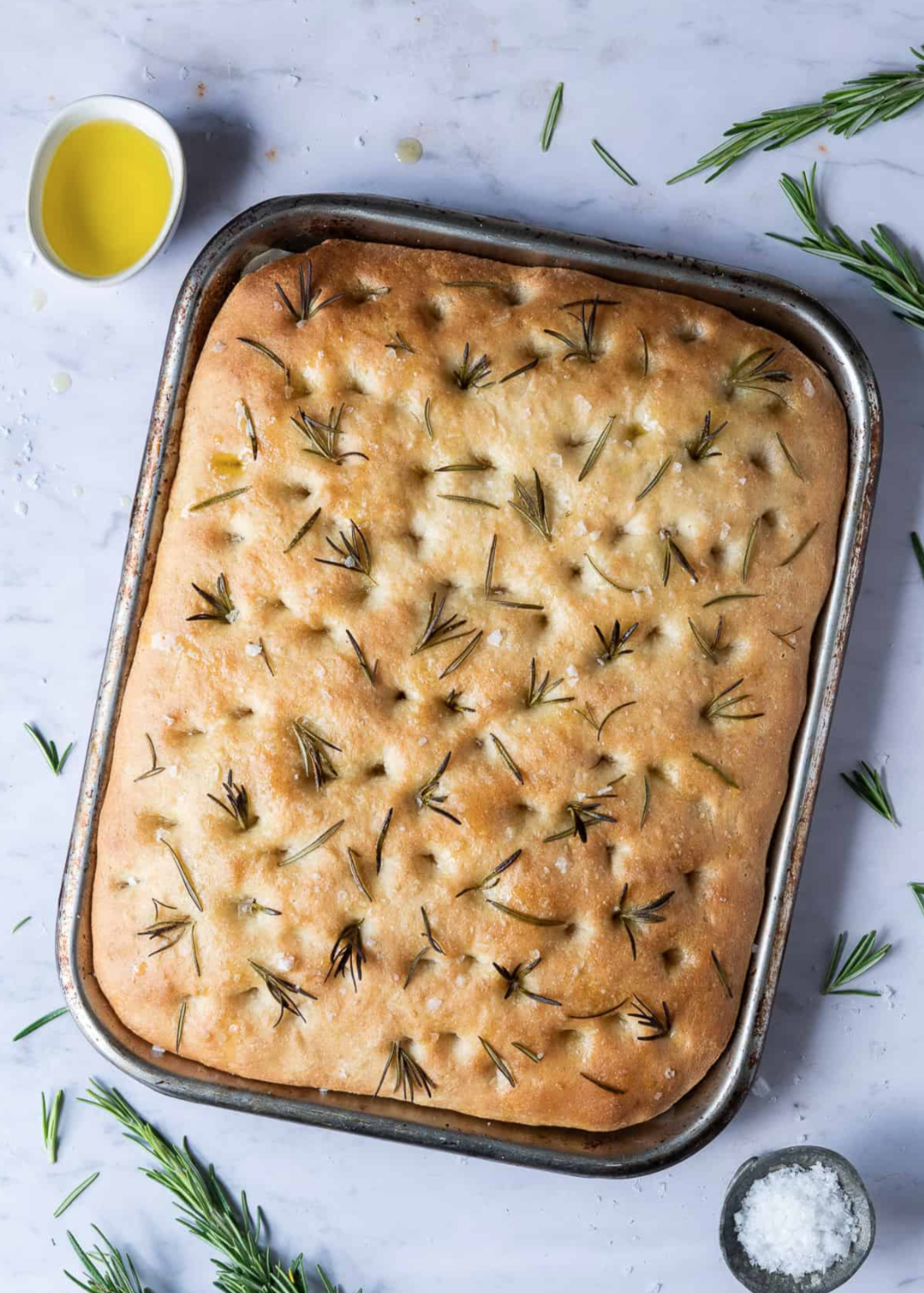 Rosemary and Sea Salt Focaccia