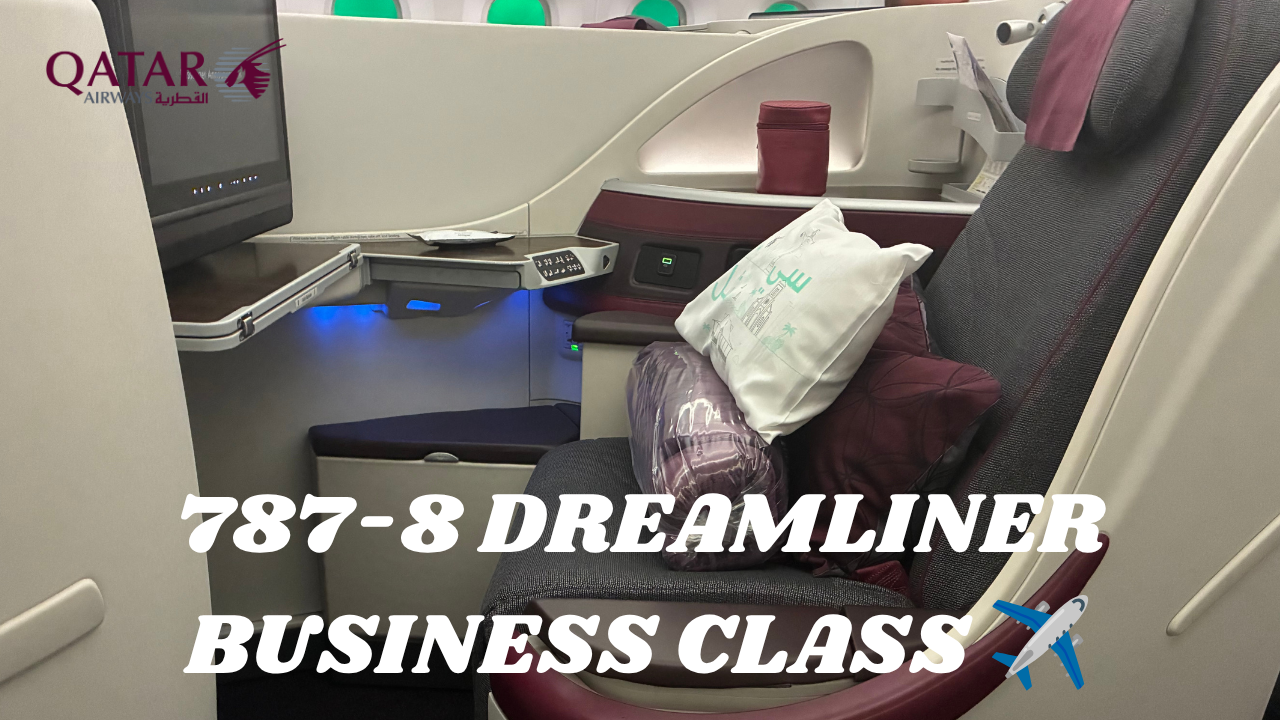Qatar Airways 787-8 Dreamliner Business Class: My Doha to Vienna Experience