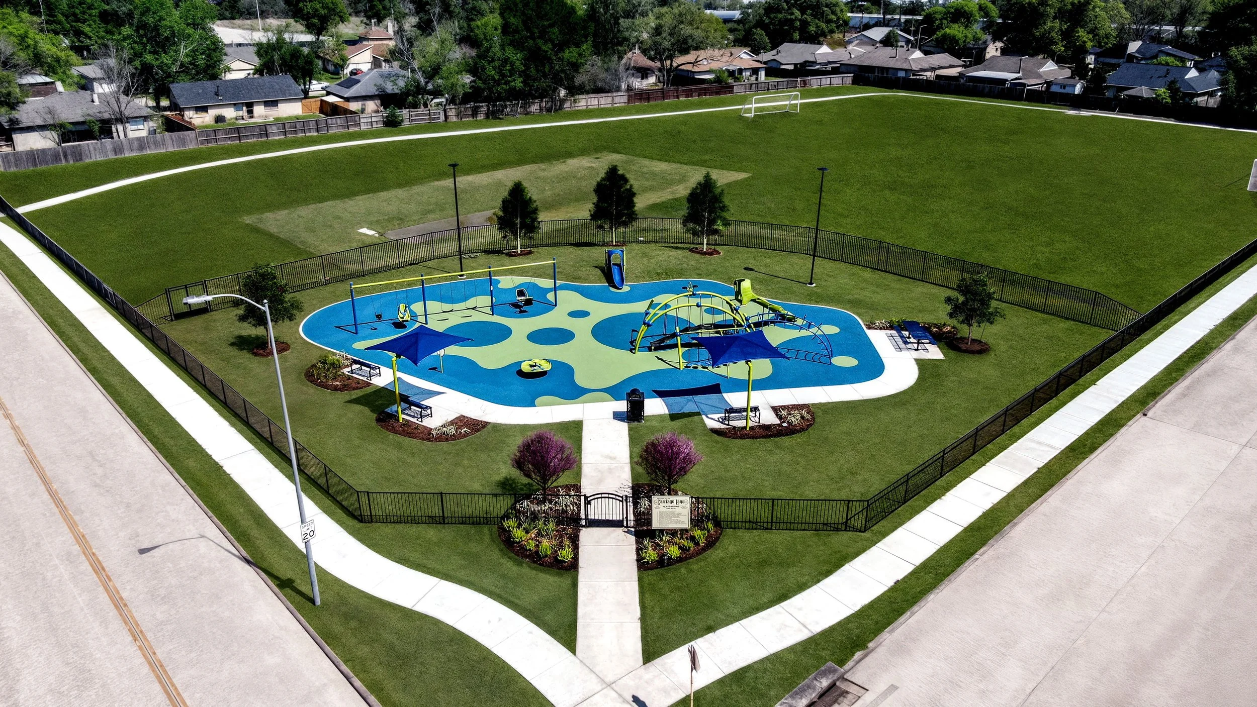 Carriage Lane Playground in Houston, Texas