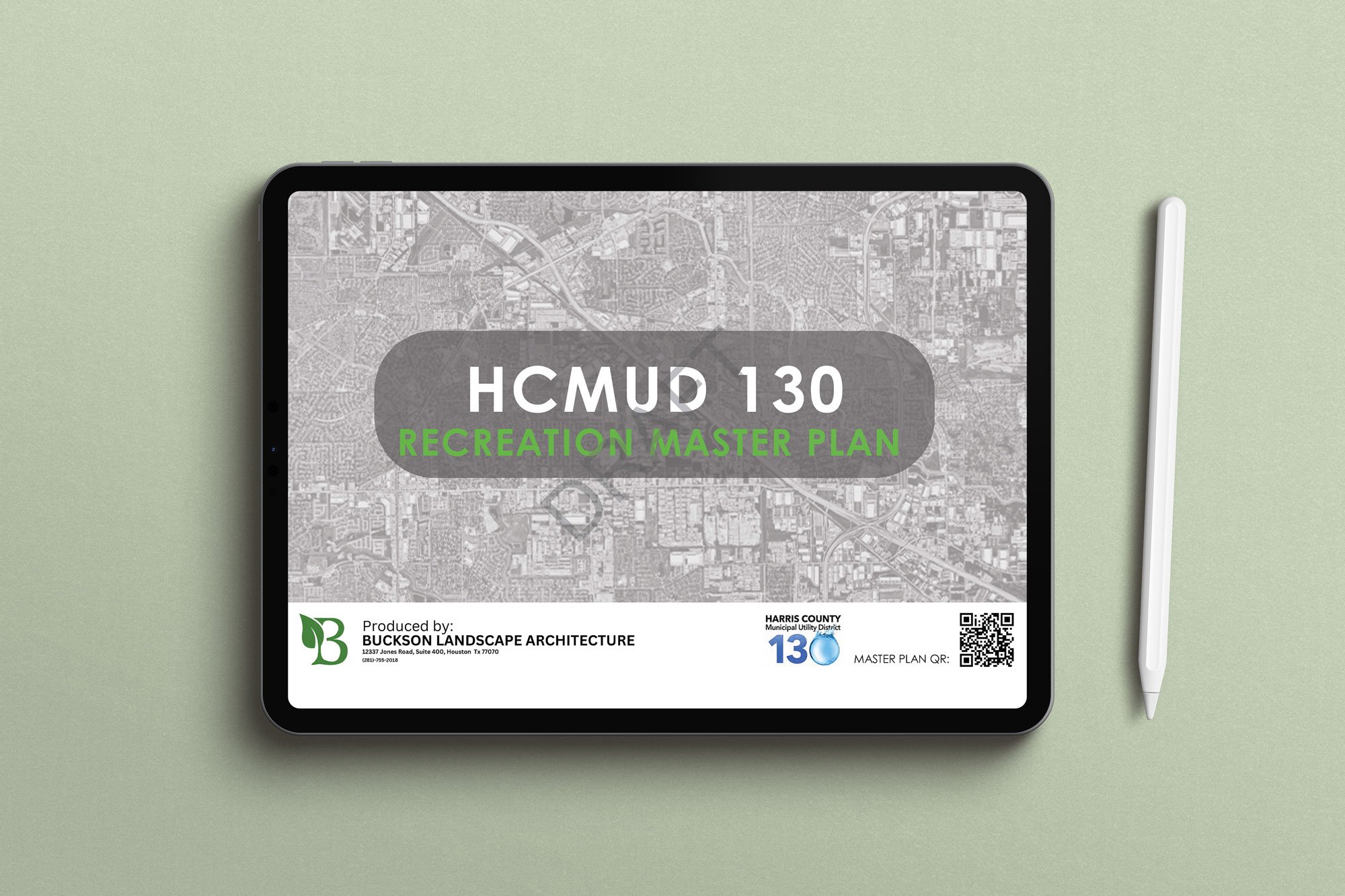MUD 130 Recreation Master Plan in Harris County, Texas