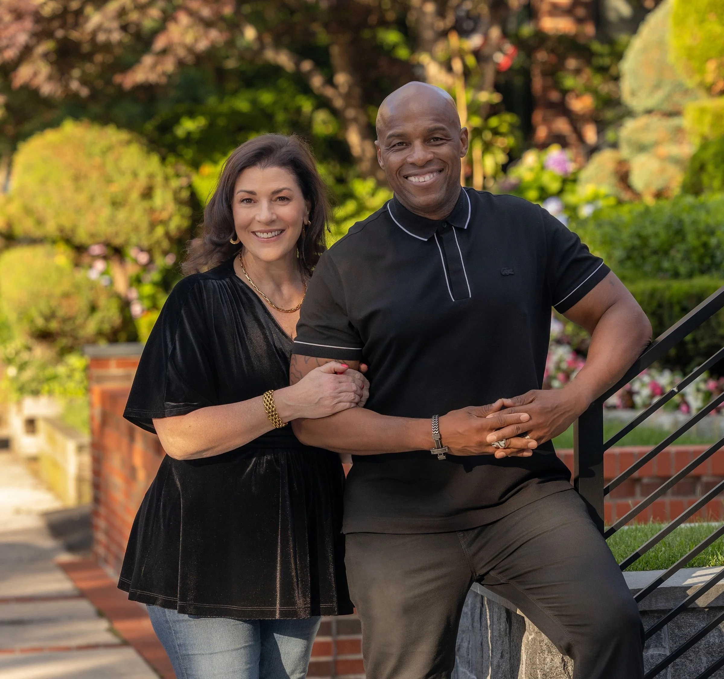 Amy and Vicario Phillip of The Phillip Team at MNS in Bay Ridge, Brooklyn