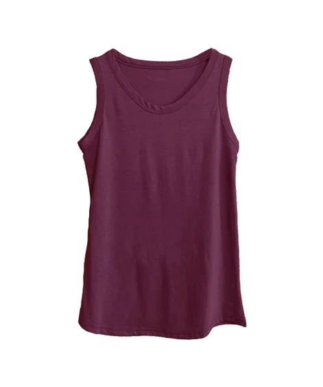 Clean Tee Factory Womens Flowy Tank in Cotton/Modal