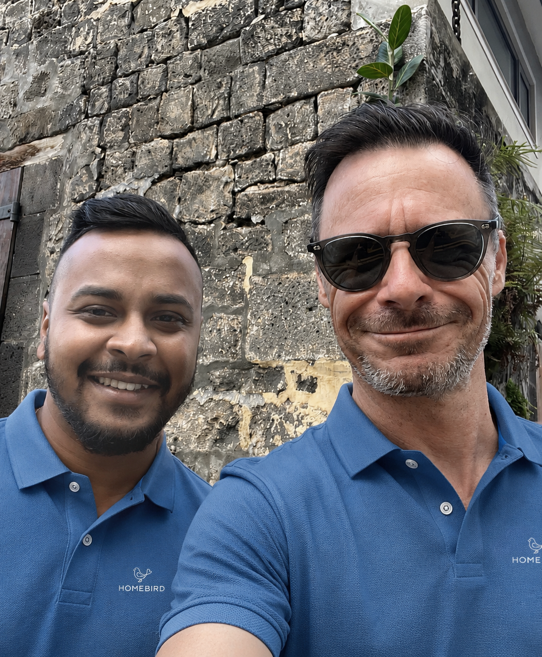 Homebird founders Vincent and Keeshan