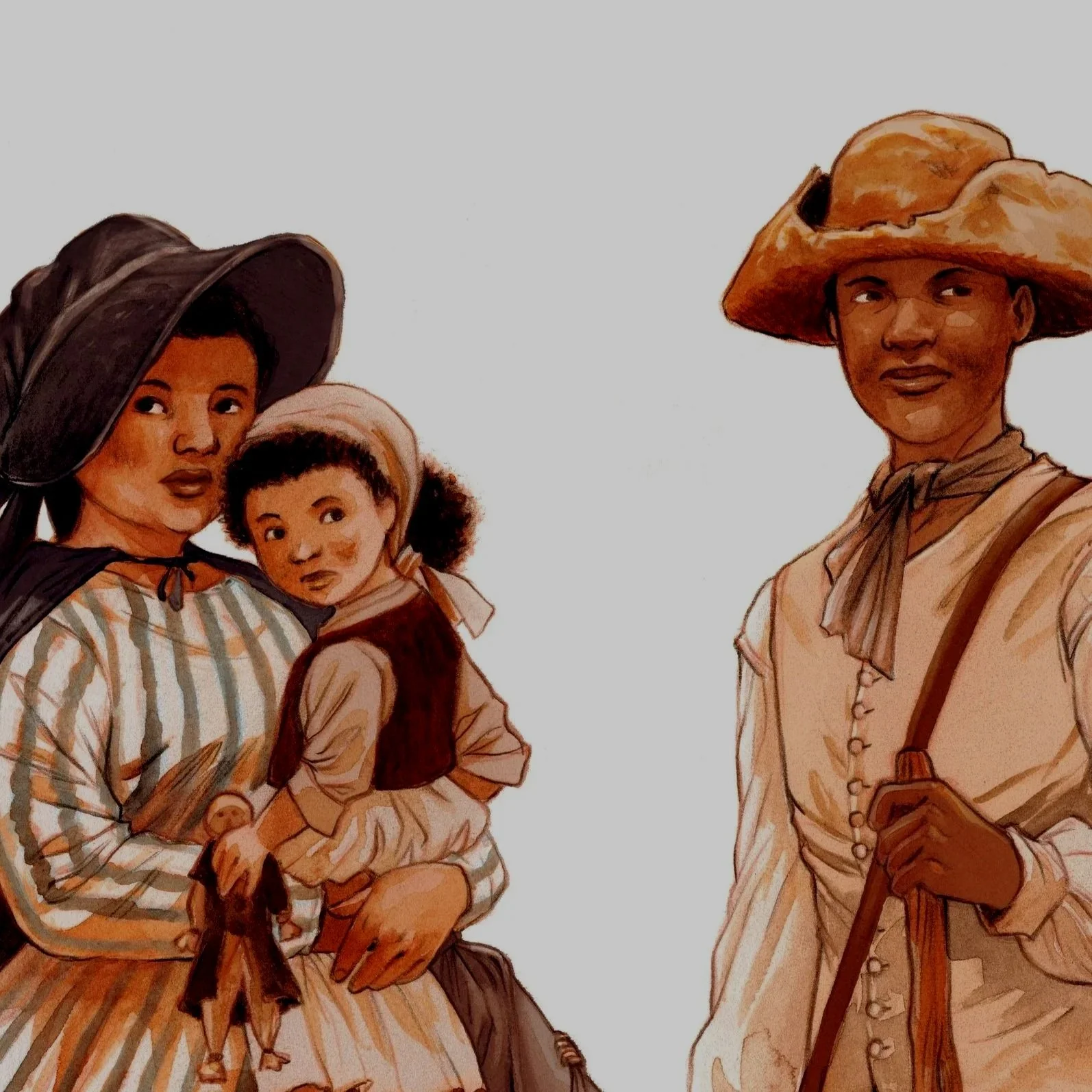 Robin, Lydia and Jane
