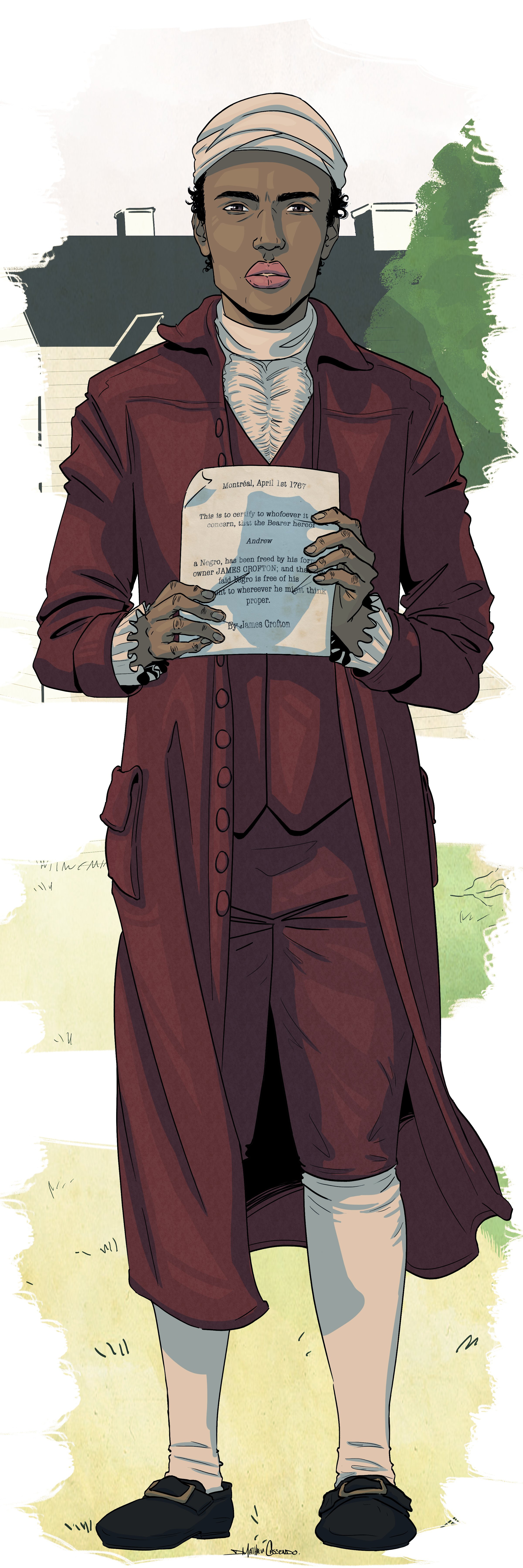 Illustration de André