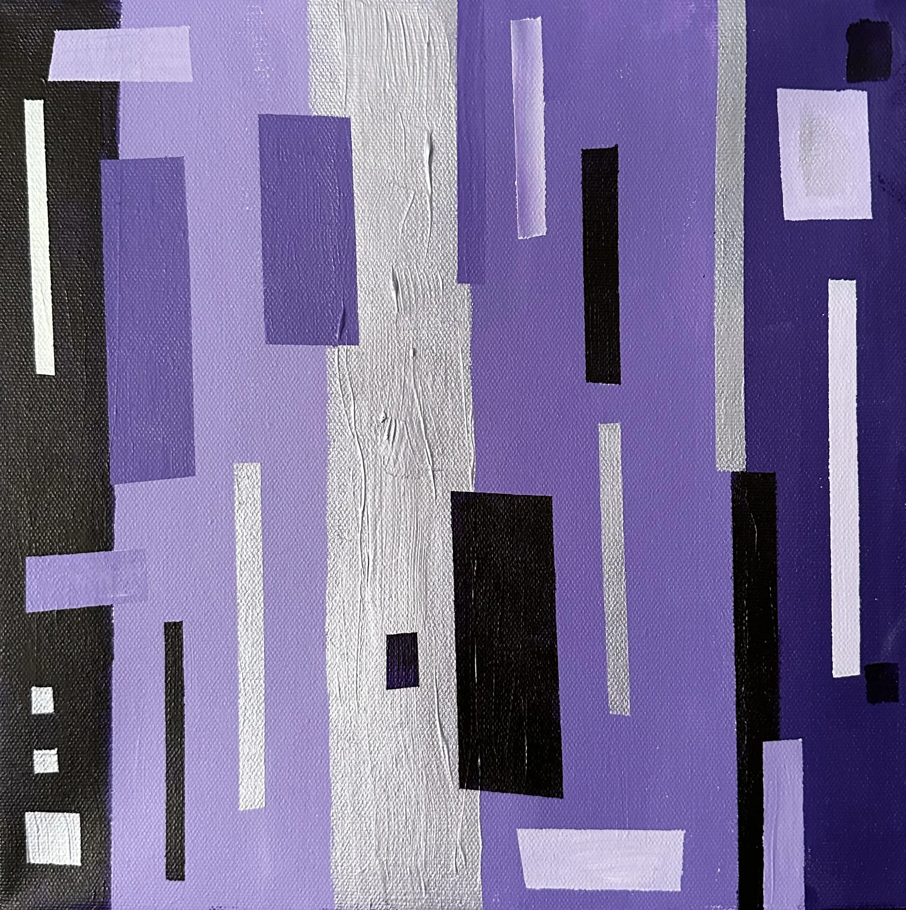 SOLD 🔴 Mom, 12"x12", Acrylic on Canvas, Scott Olmstead