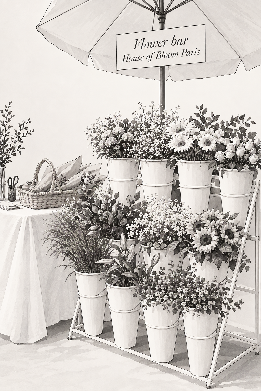 Bar à fleur