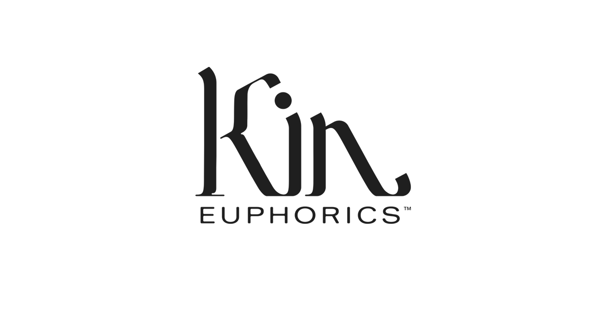 Logo for Kin Euphoriсs with stylized text.