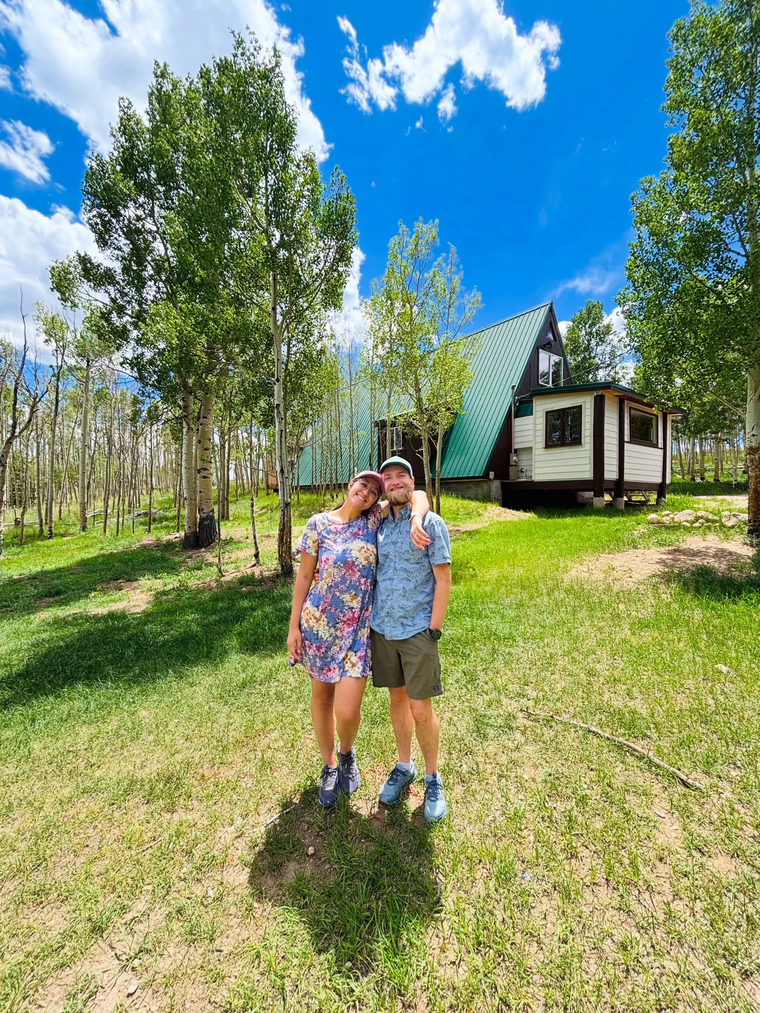 There are a few new faces here, so we wanted to reintroduce ourselves!

Hi! We&rsquo;re Nate and Leilani, two Colorado outdoor enthusiasts who have always dreamed of owning an A-frame cabin in the mountains. In March 2026, that dream became reality w