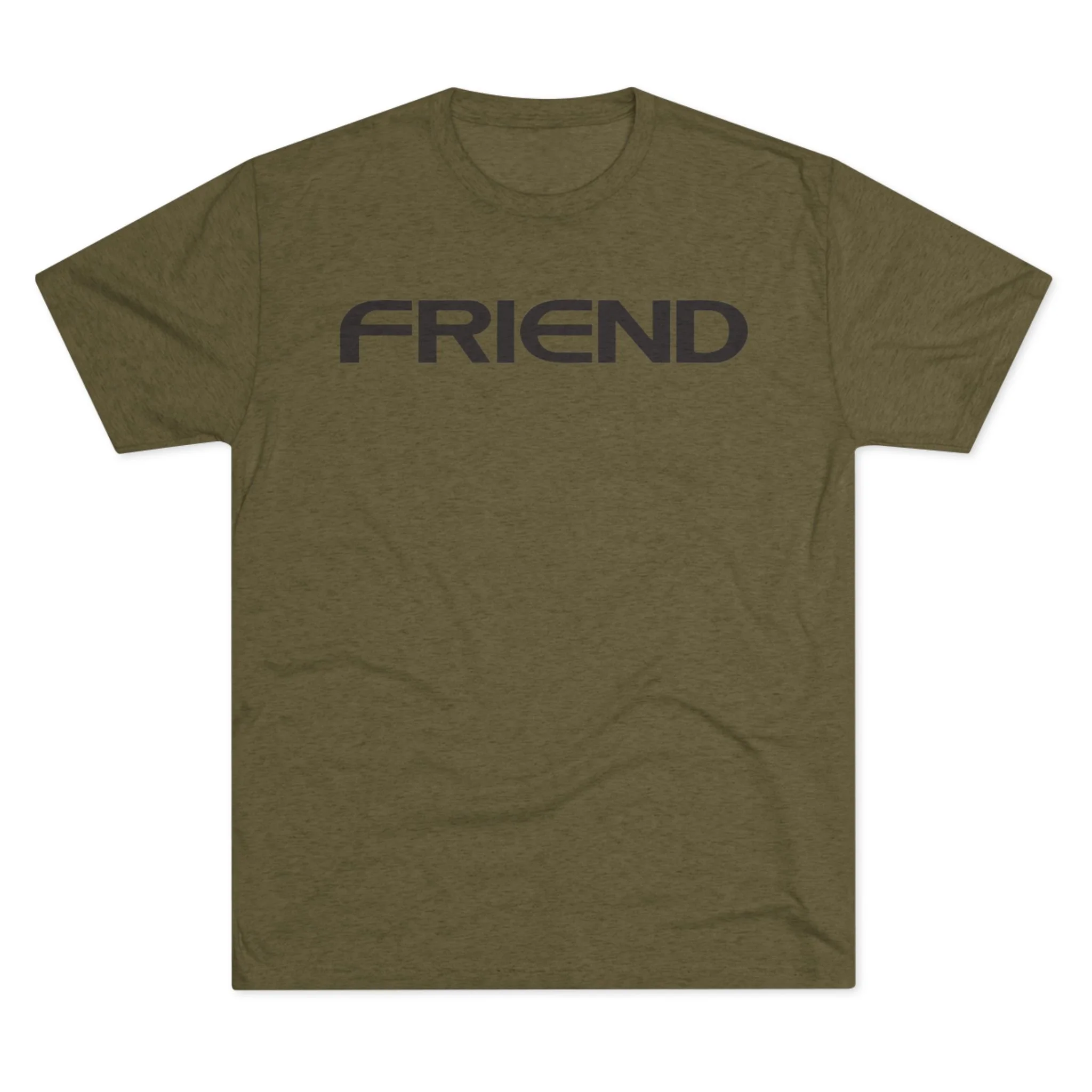 Unisex FRIEND Tri-Blend Crew Tee