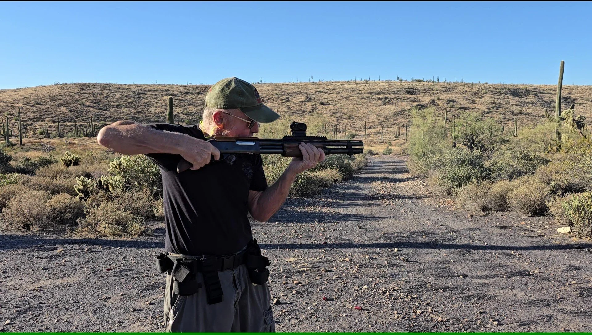 Seismic Shooting Method for Pistol Grip Shotguns
