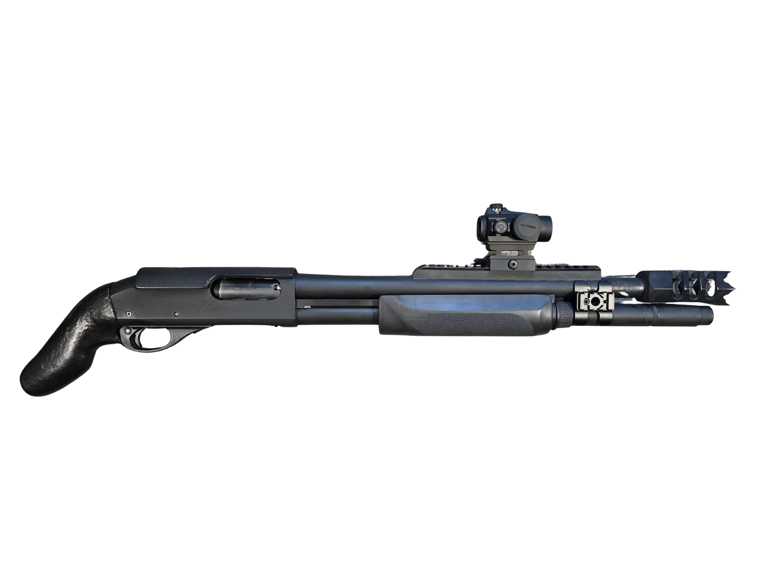 Remington Police 870 with Seismic Shotgun Innovations accessorizes