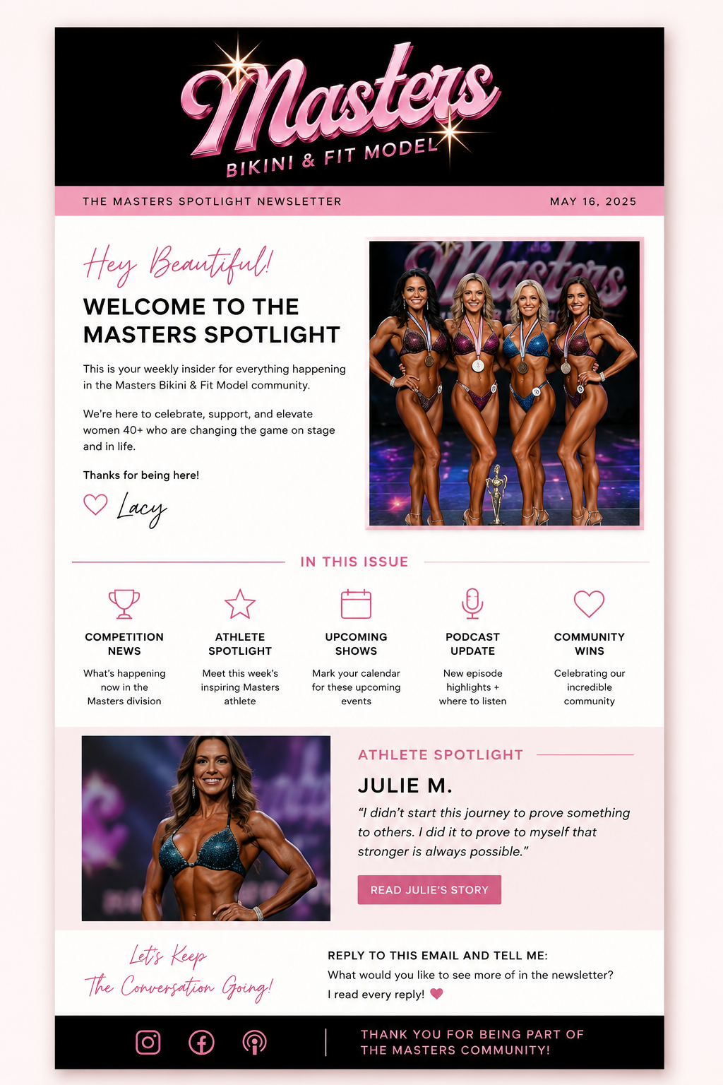 Image of a newsletter