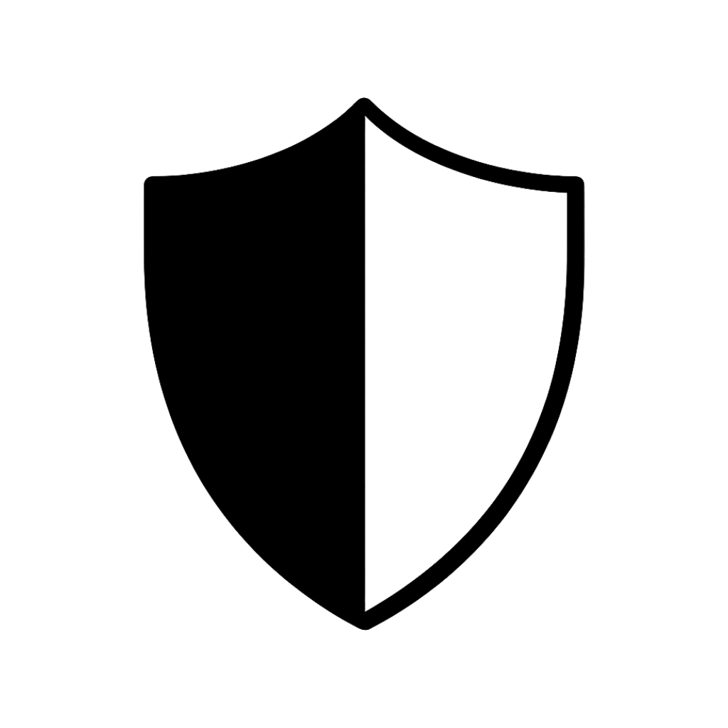 Insurance investigation shield icon