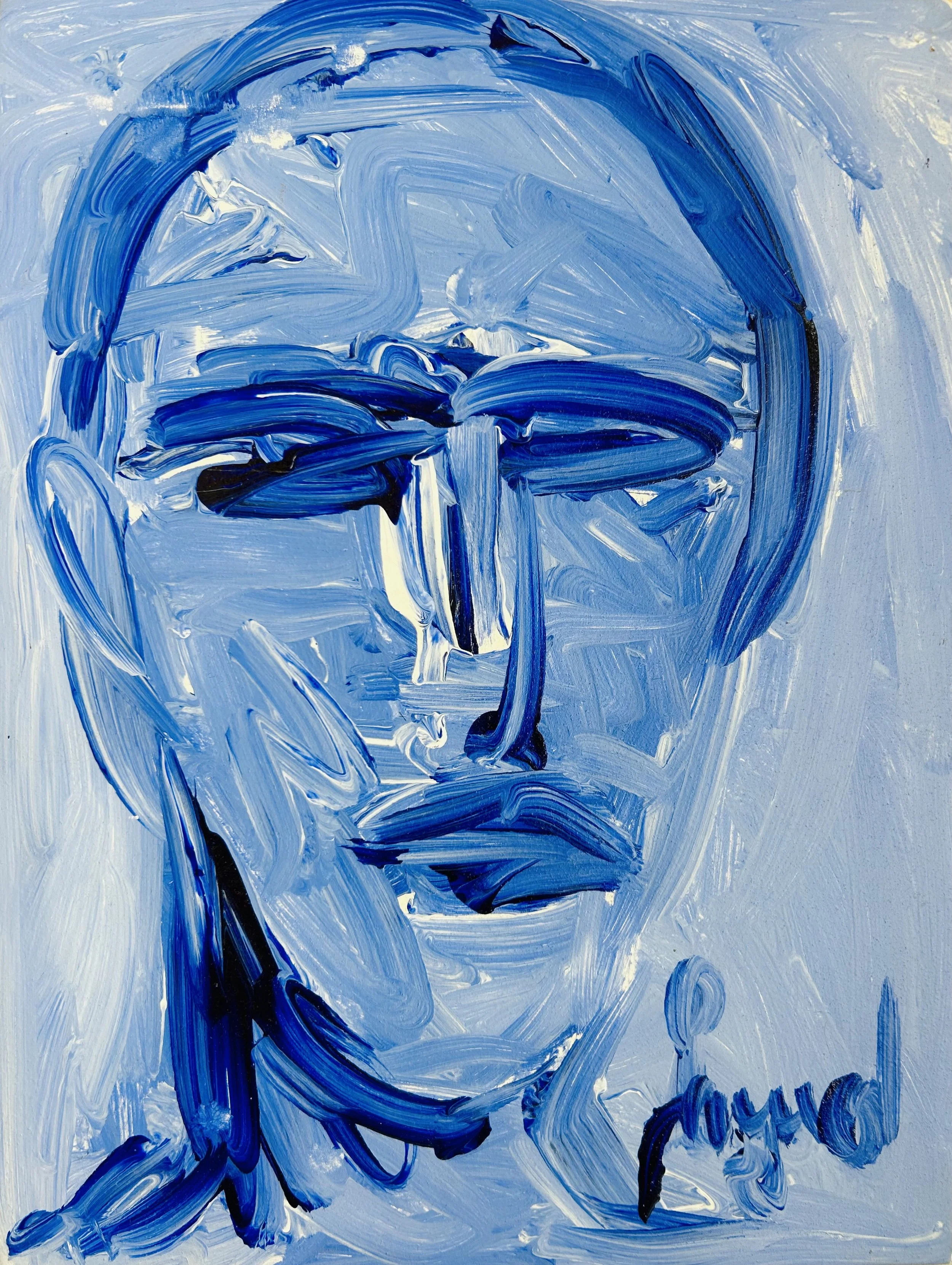 Gouache on canvas
36 x 27 cm