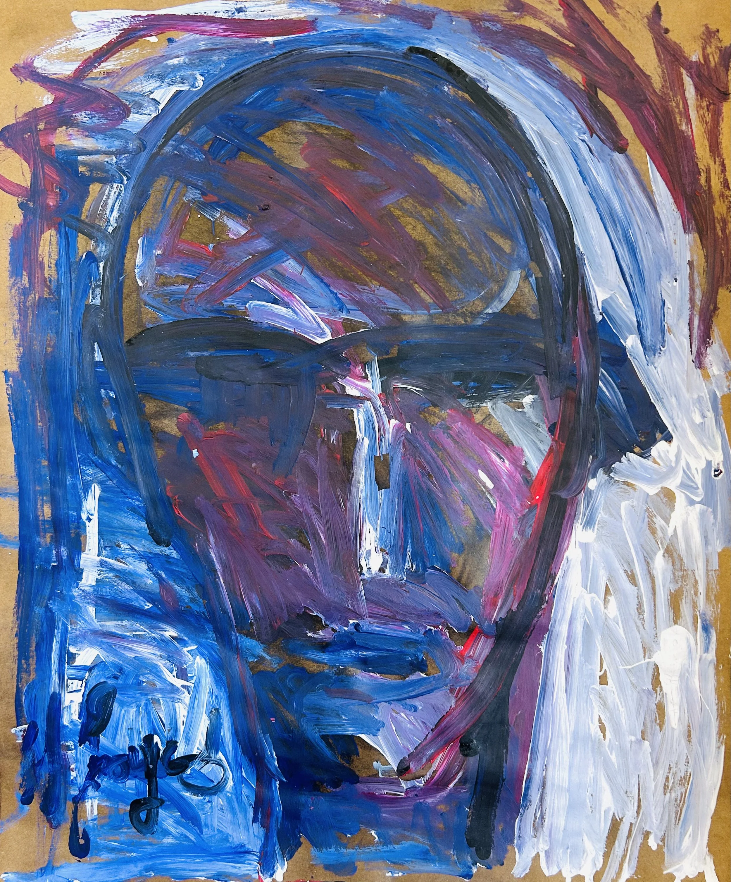 Gouache on paperboard
60 x 50 cm