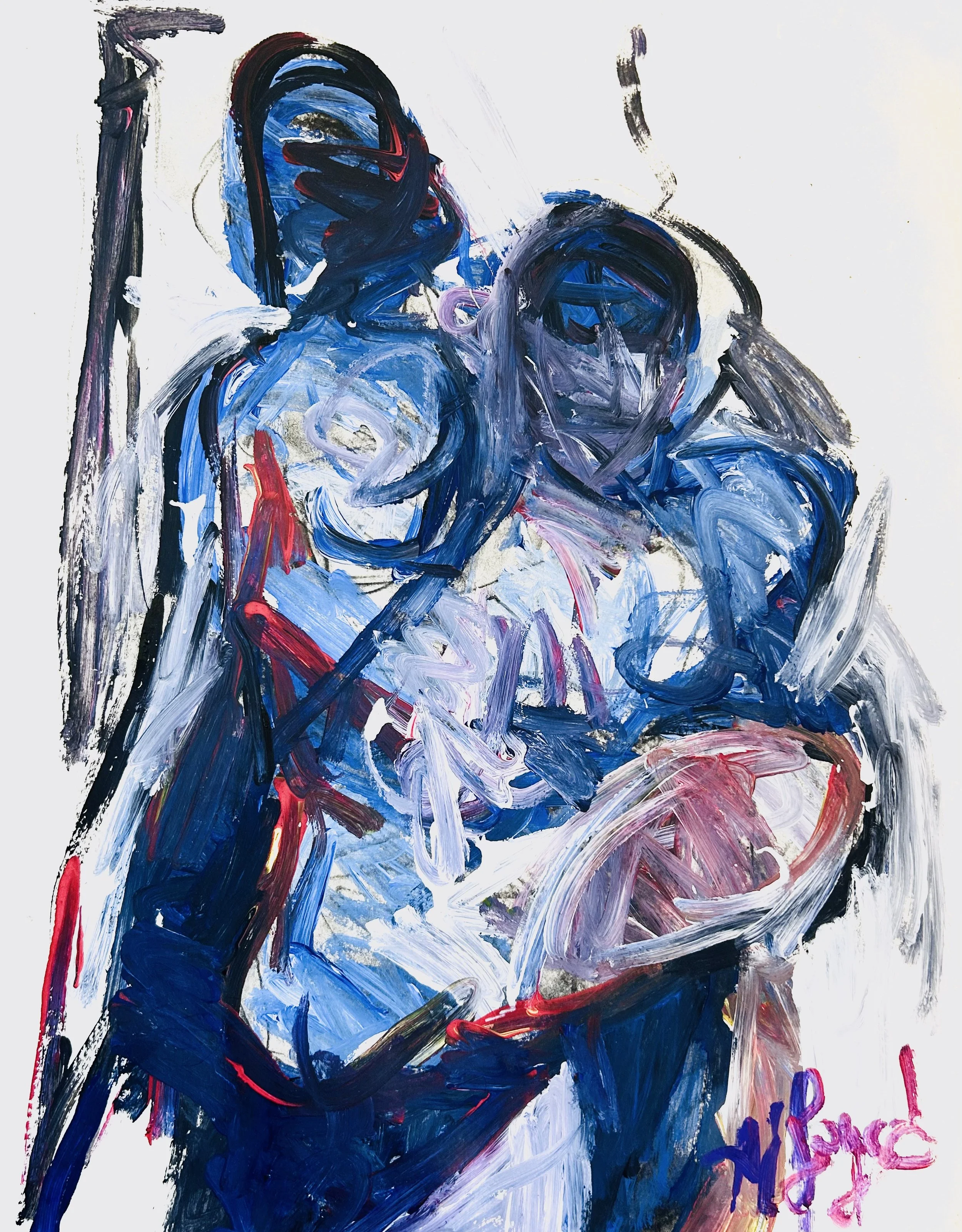 Gouache on paperboard
65 x 50 cm