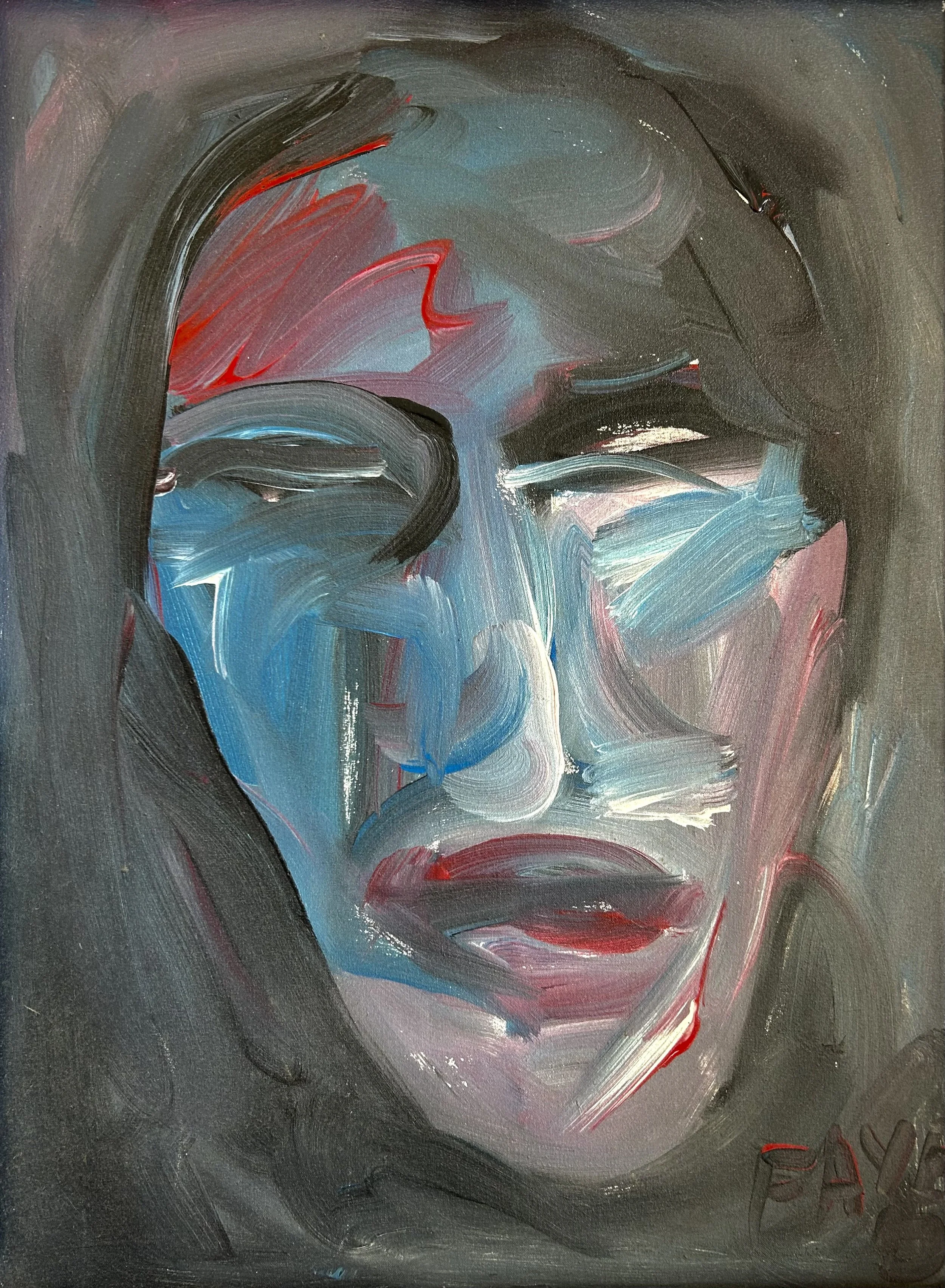 Oil on canvas 59 x 44 cm